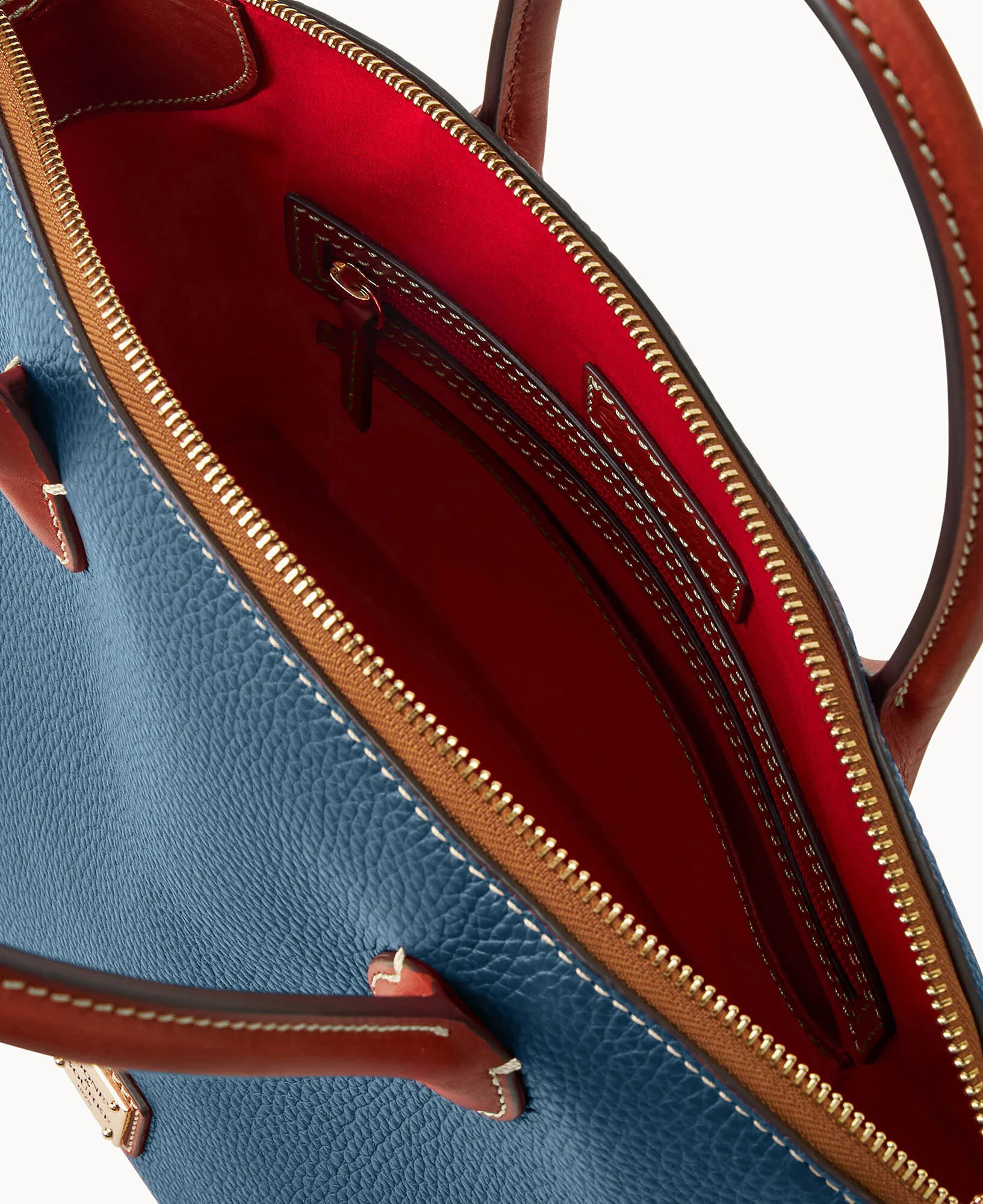 Pebble Grain Domed Satchel - Image 43