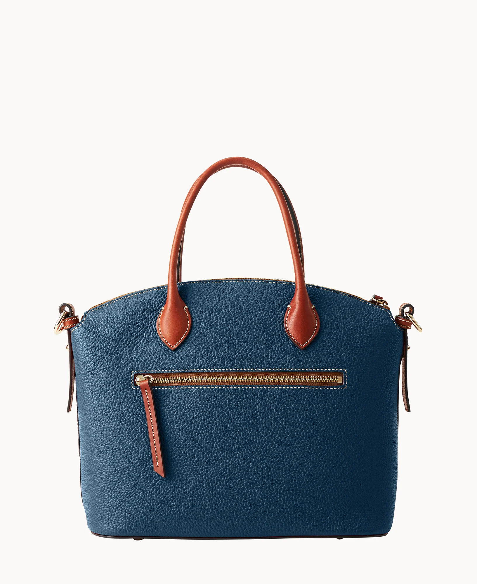 Pebble Grain Domed Satchel - Image 44
