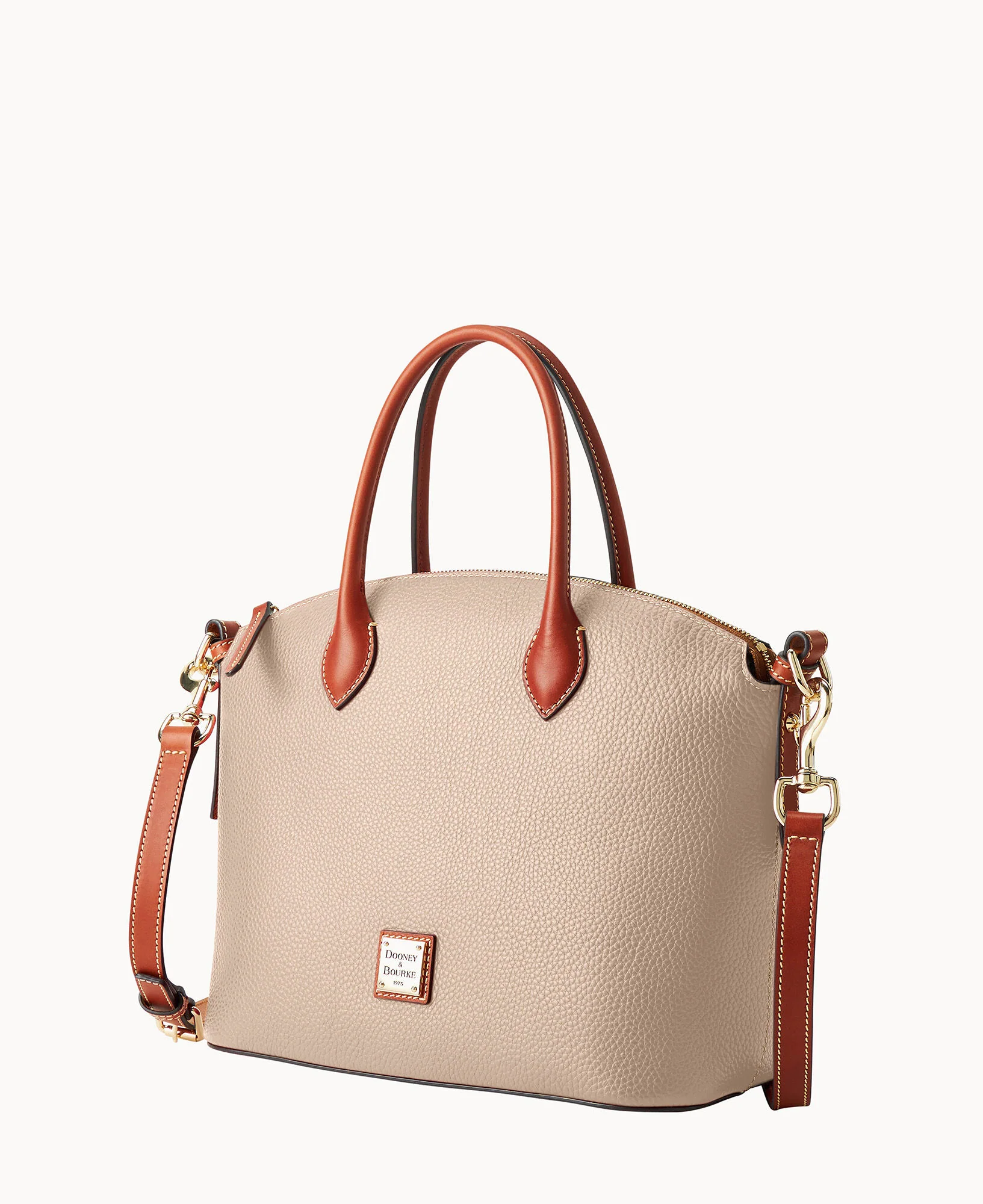 Pebble Grain Domed Satchel - Image 47