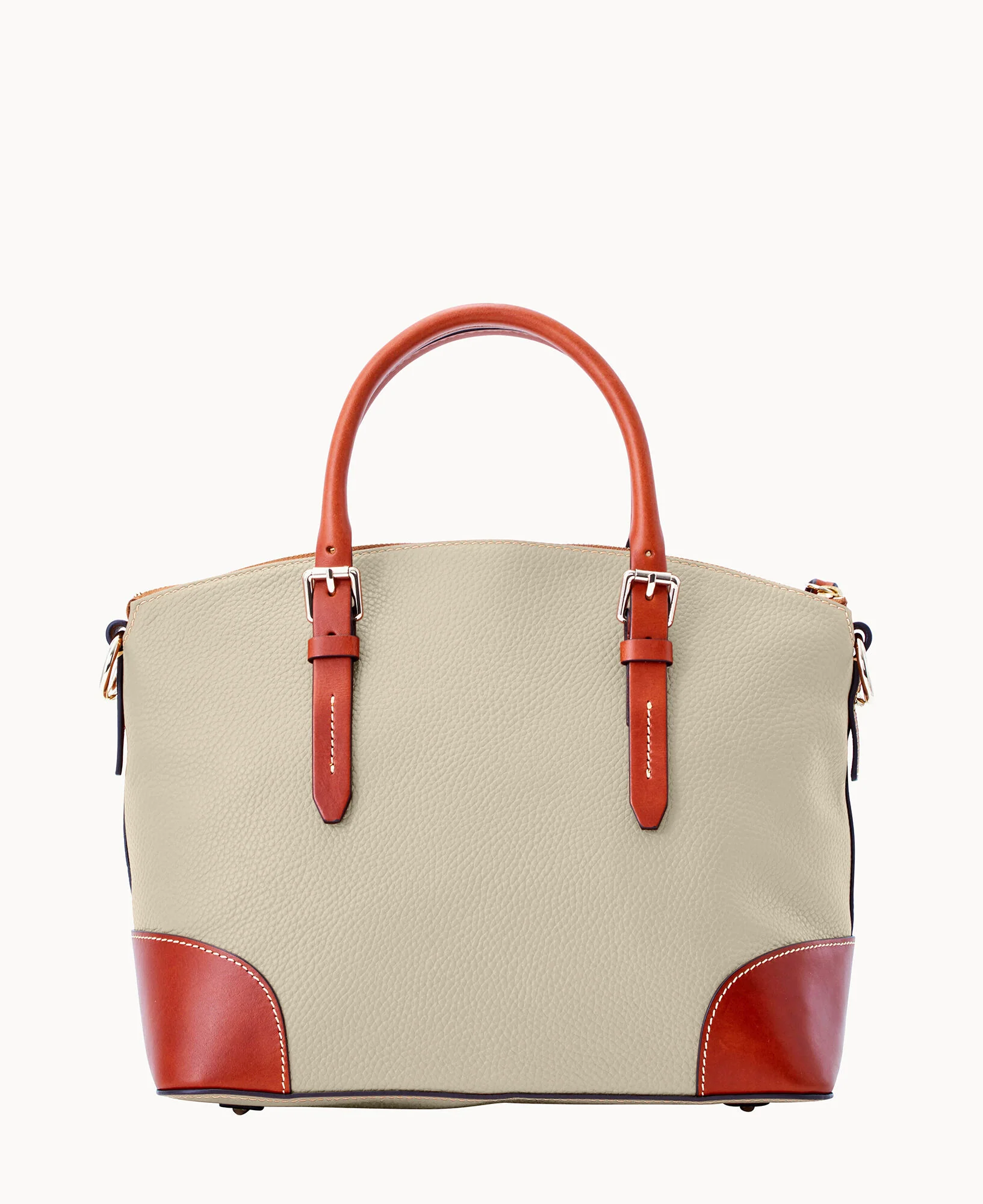 Pebble Grain Domed Satchel - Image 14