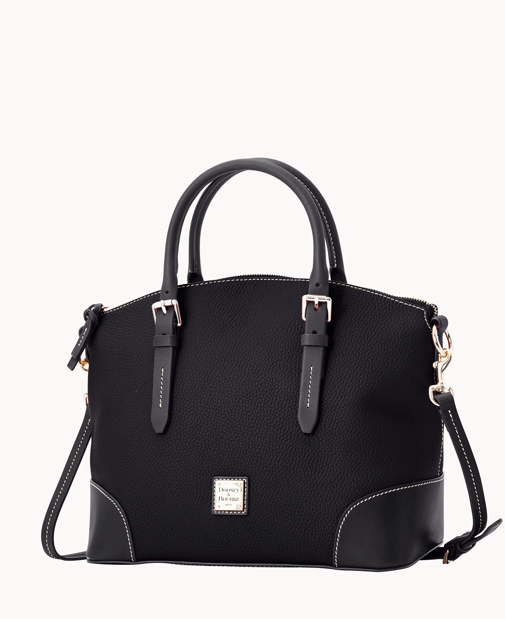 Pebble Grain Domed Satchel - Image 2