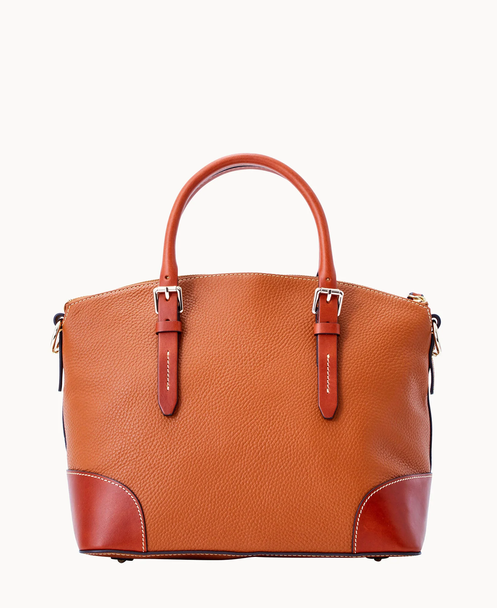 Pebble Grain Domed Satchel - Image 24