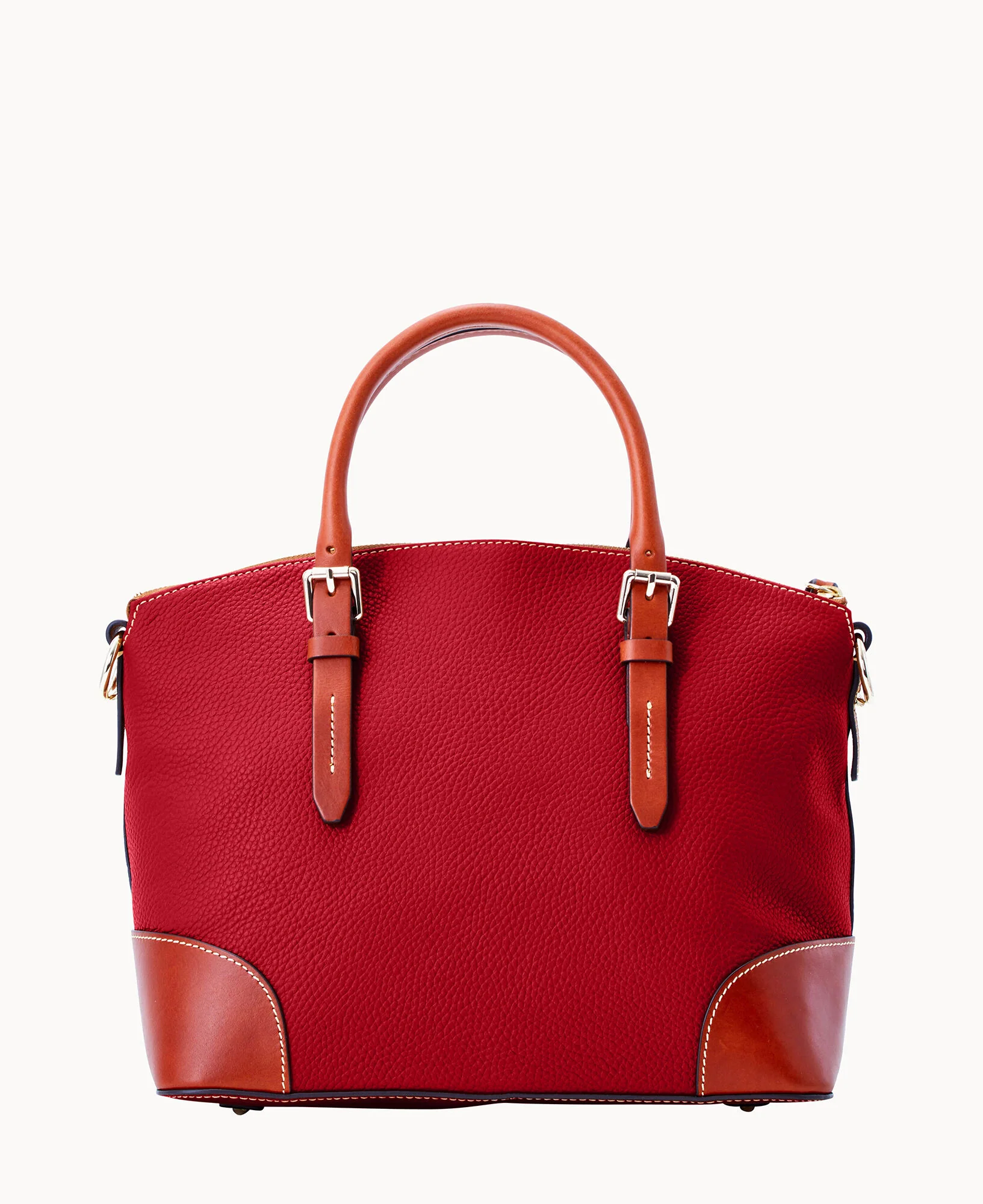 Pebble Grain Domed Satchel - Image 34