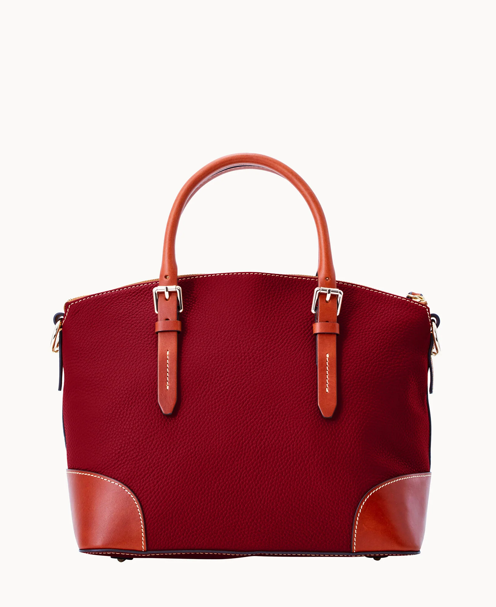 Pebble Grain Domed Satchel - Image 39