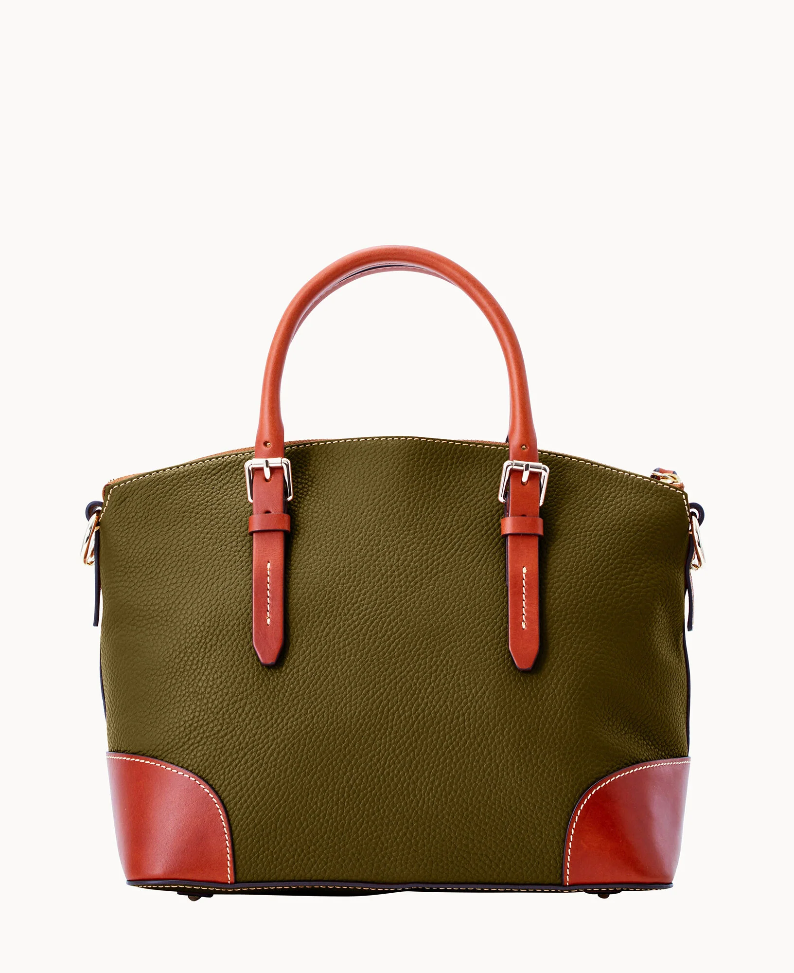 Pebble Grain Domed Satchel - Image 84
