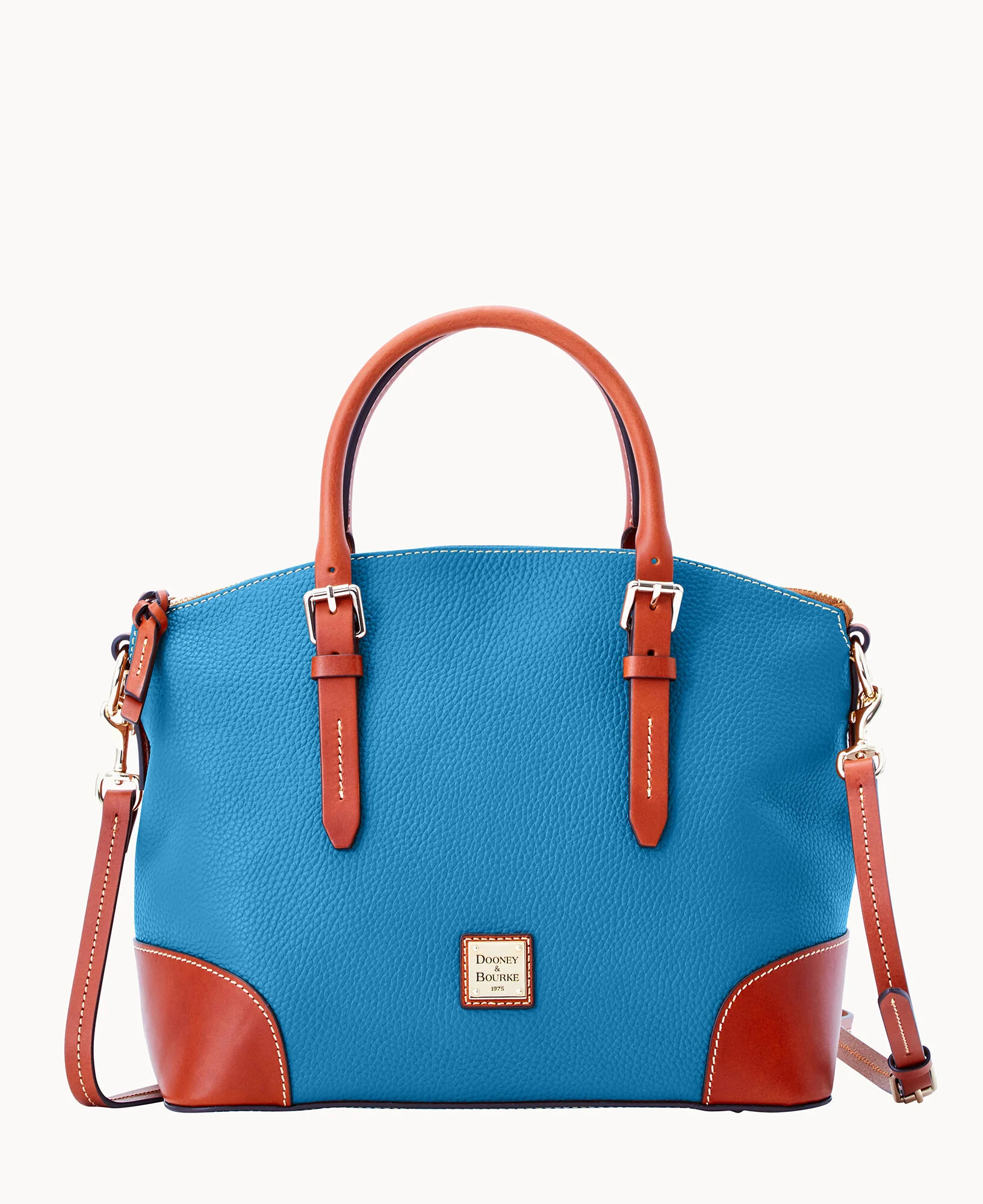 Pebble Grain Domed Satchel - Image 96