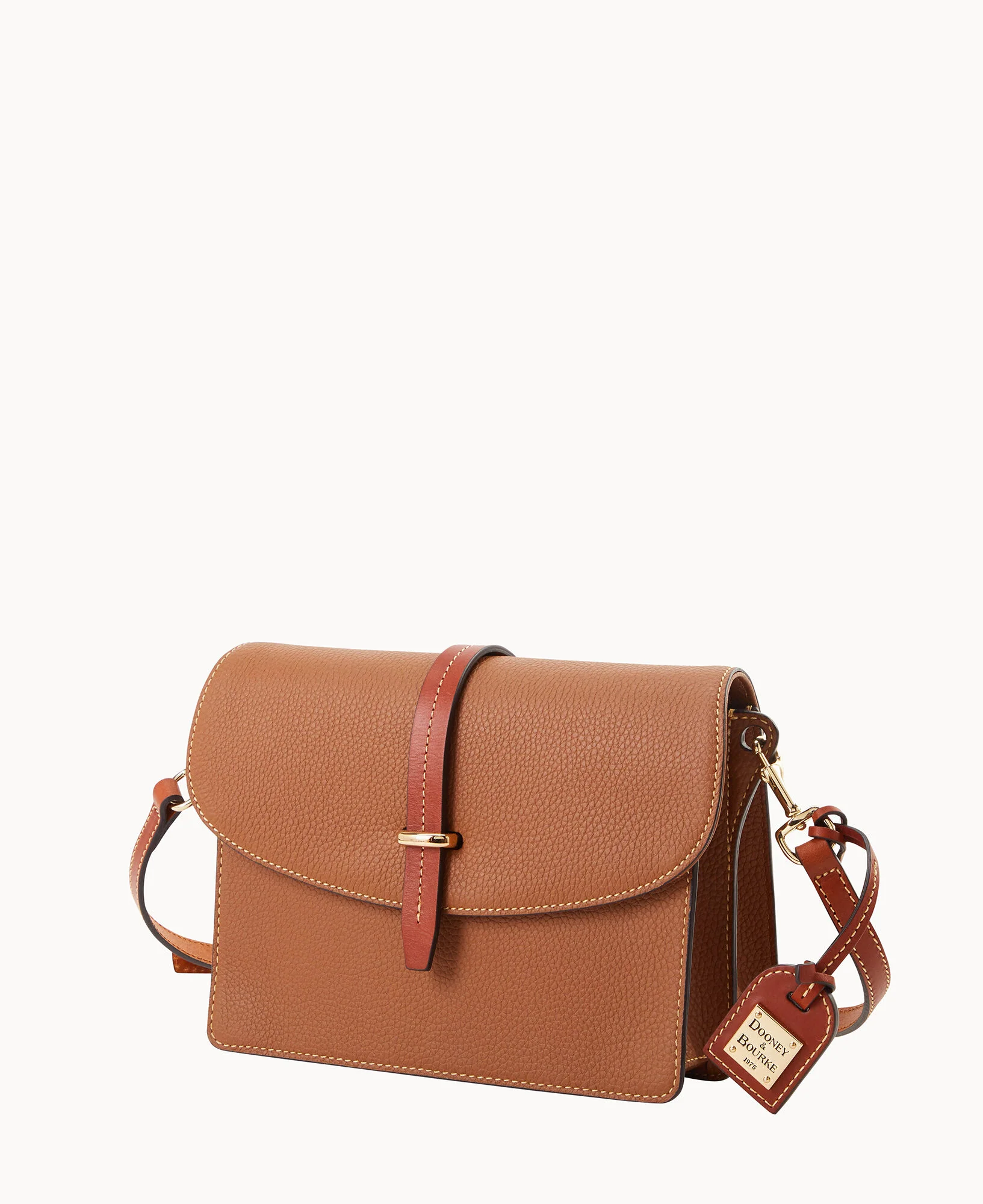 Pebble Grain Flap Crossbody - Image 30