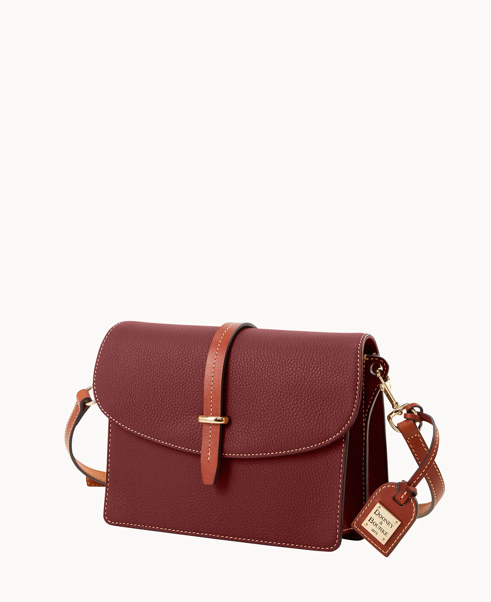 Pebble Grain Flap Crossbody - Image 34