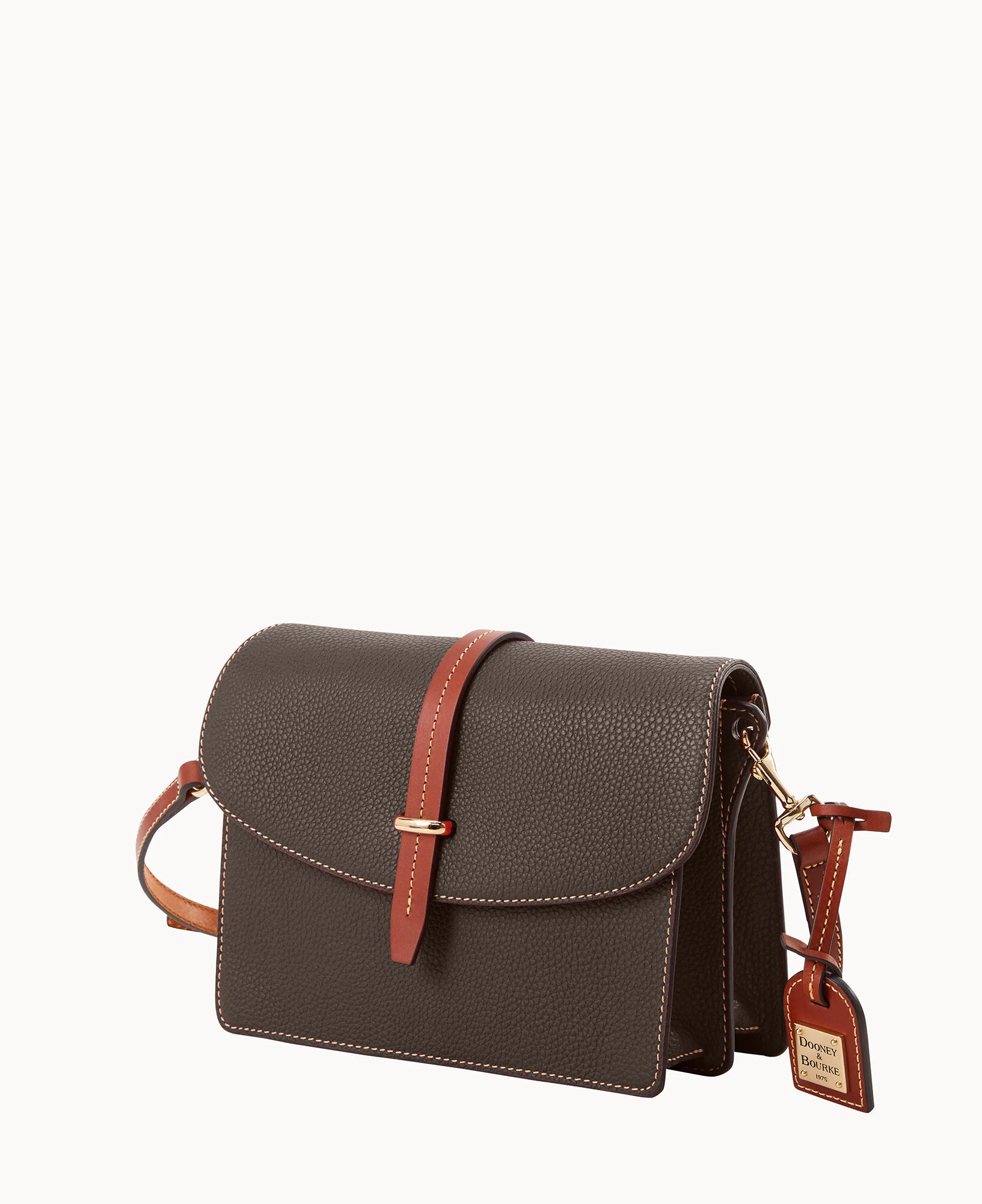 Pebble Grain Flap Crossbody - Image 6
