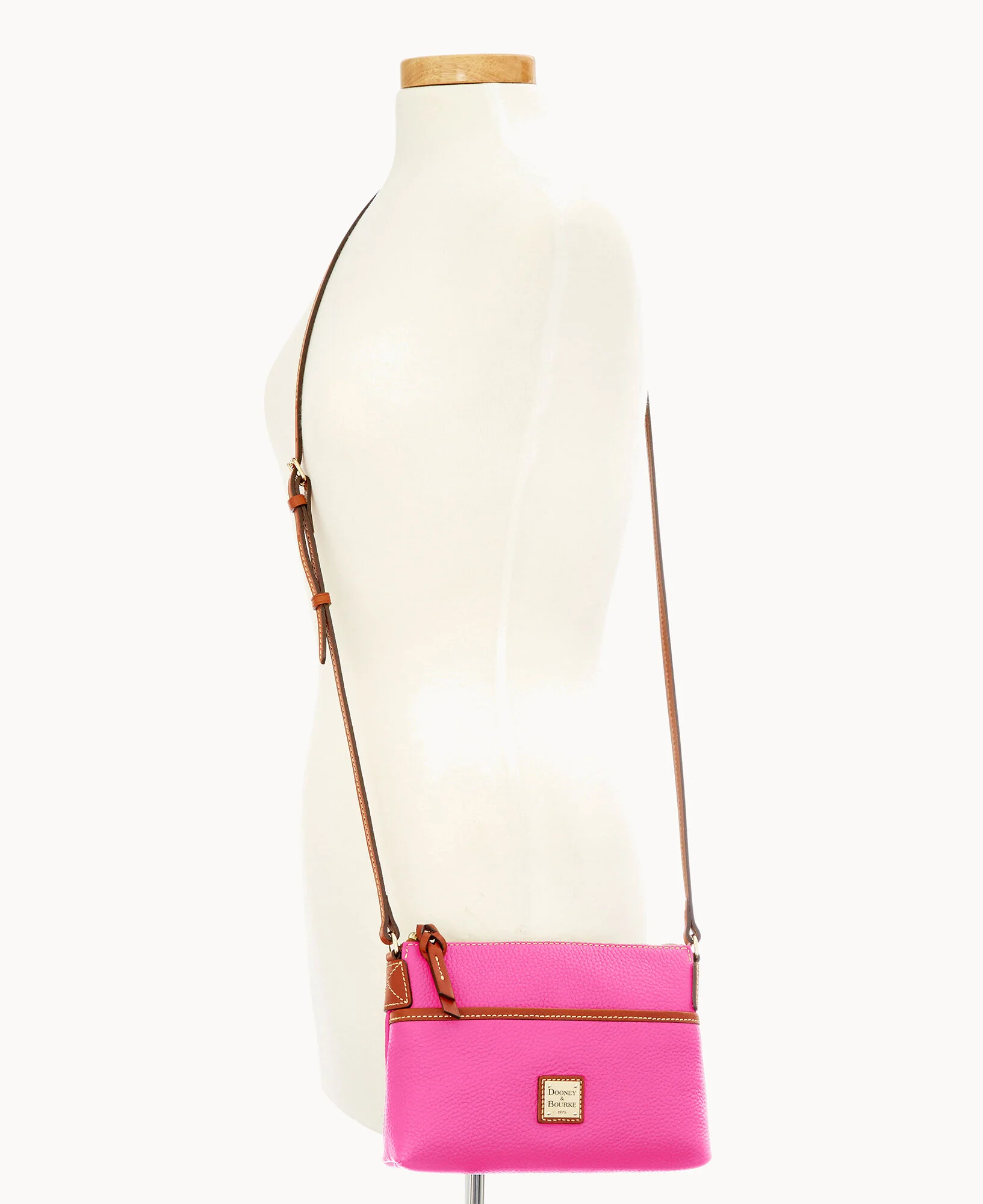Pebble Grain Ginger Crossbody - Image 85
