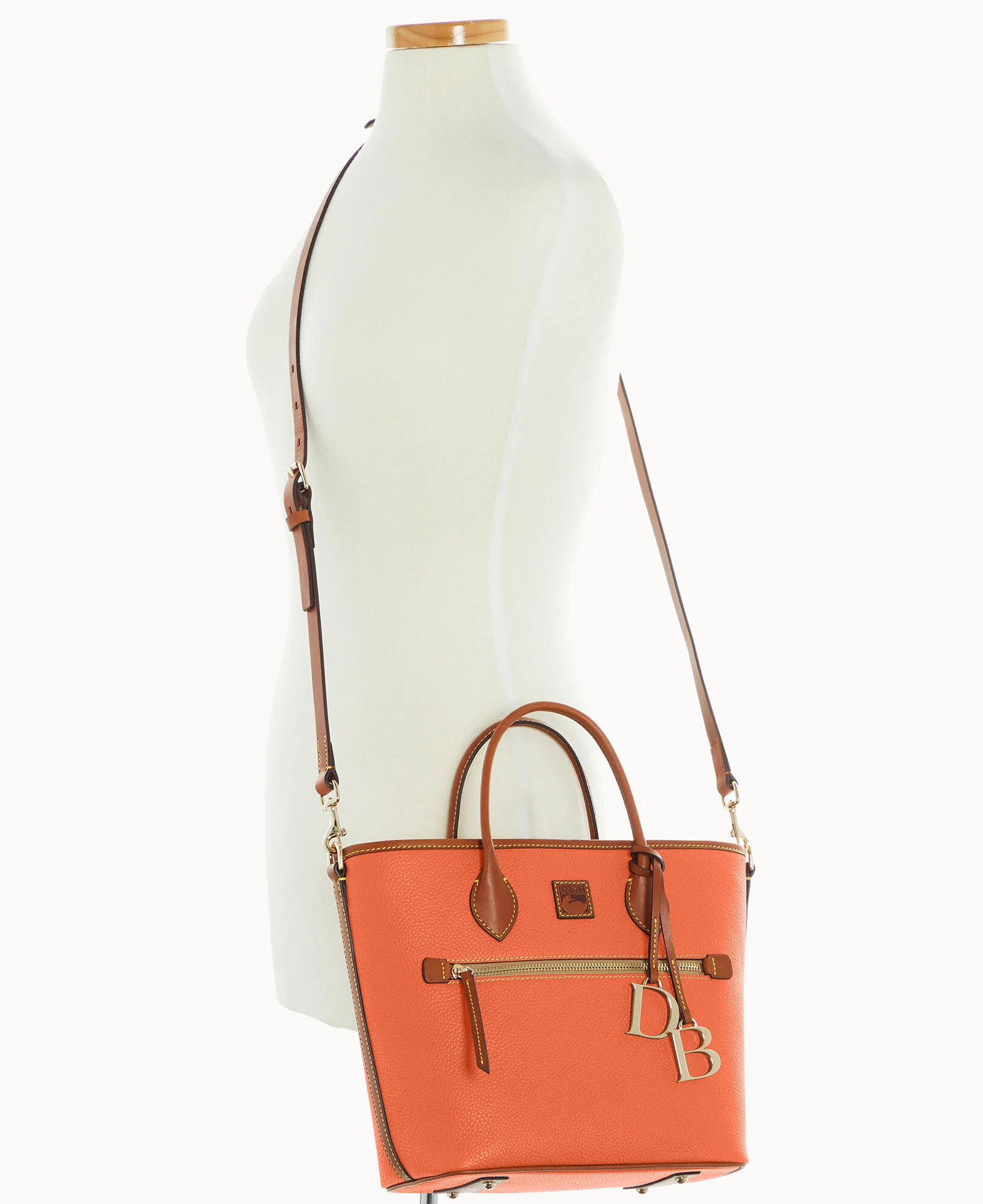 Pebble Grain Handle Tote - Image 10