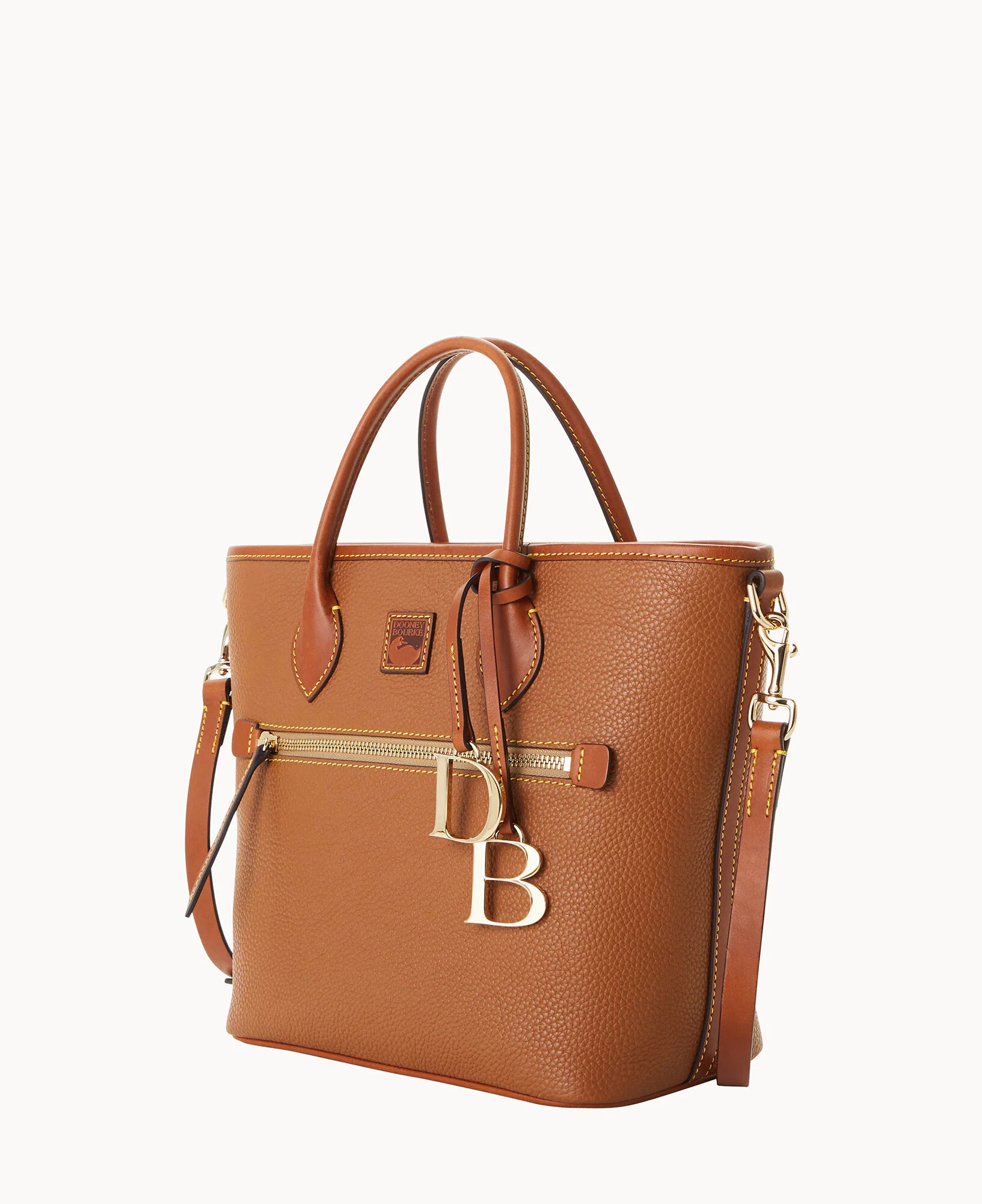 Pebble Grain Handle Tote - Image 16