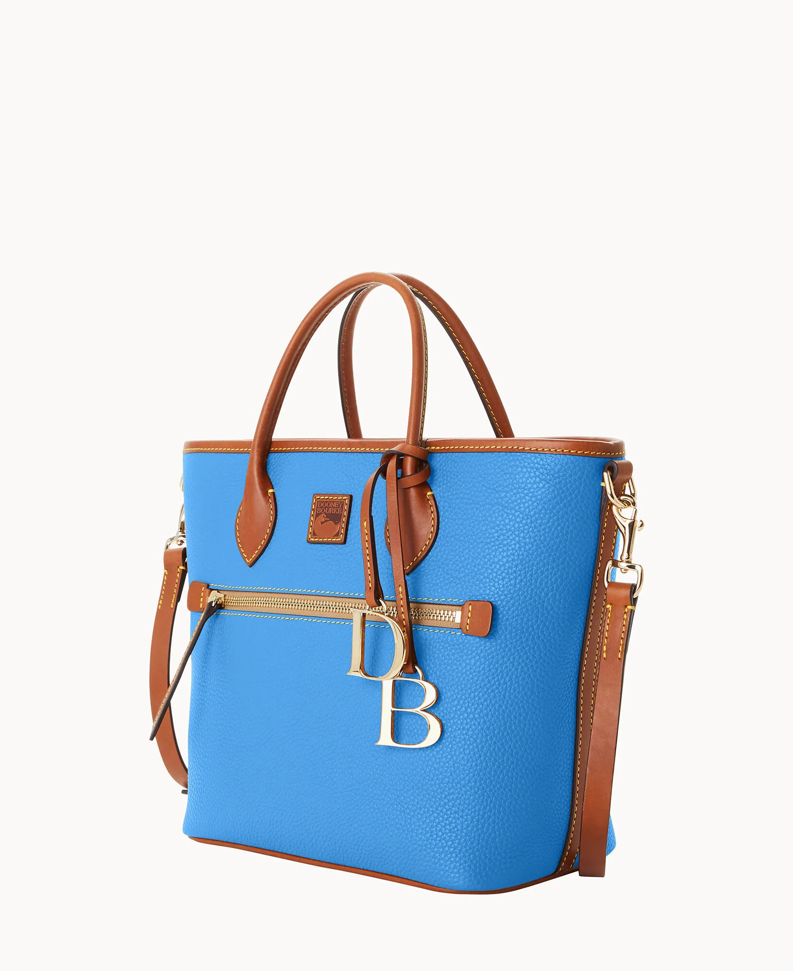Pebble Grain Handle Tote - Image 19