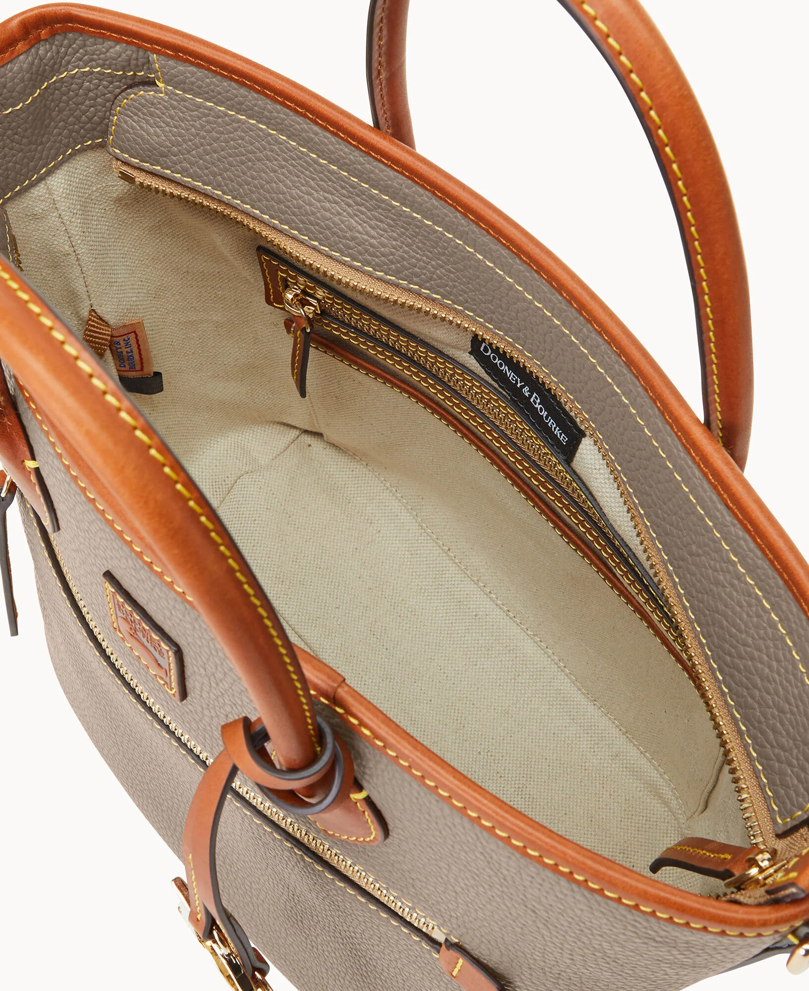 Pebble Grain Handle Tote - Image 23