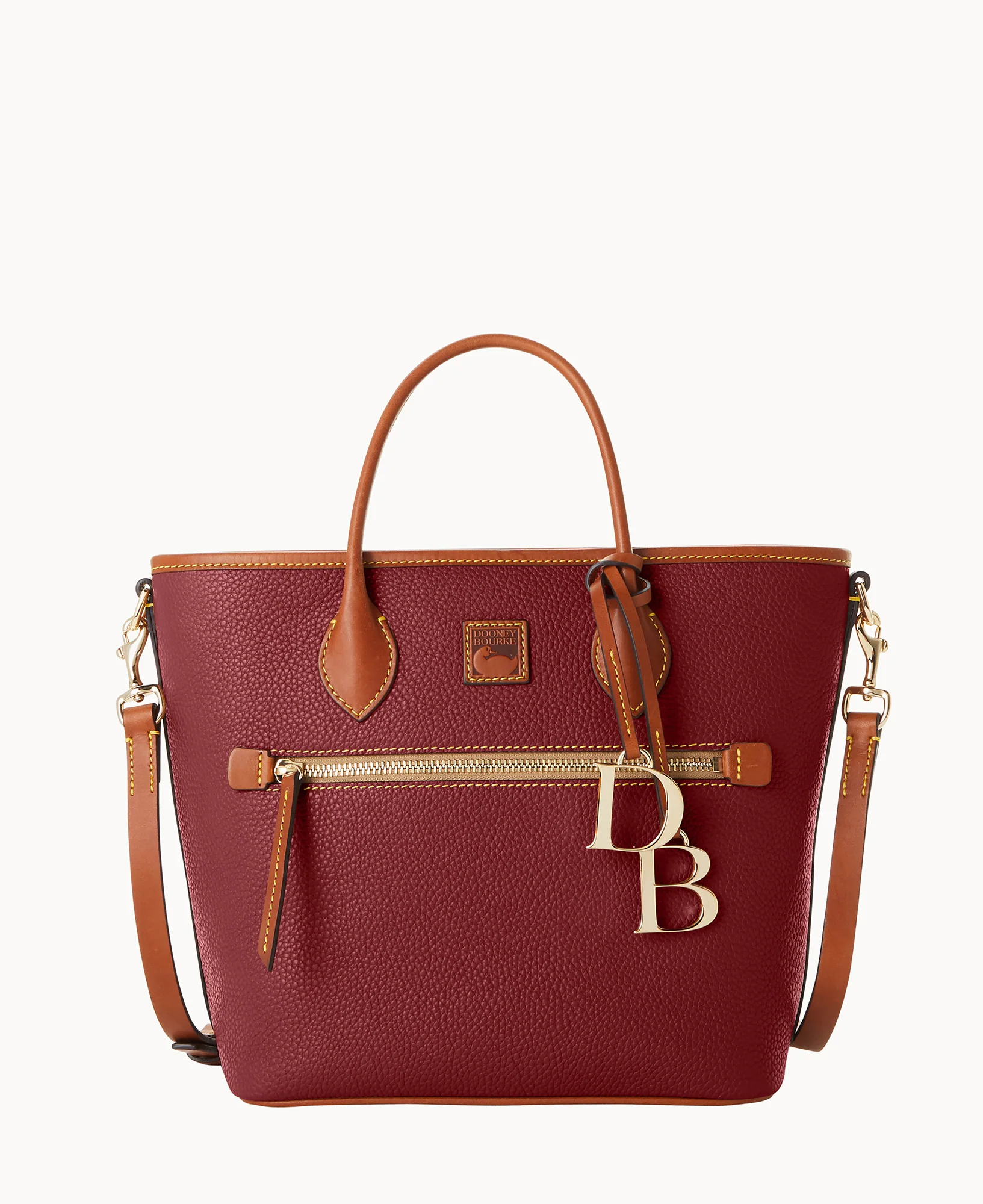 Pebble Grain Handle Tote - Image 25