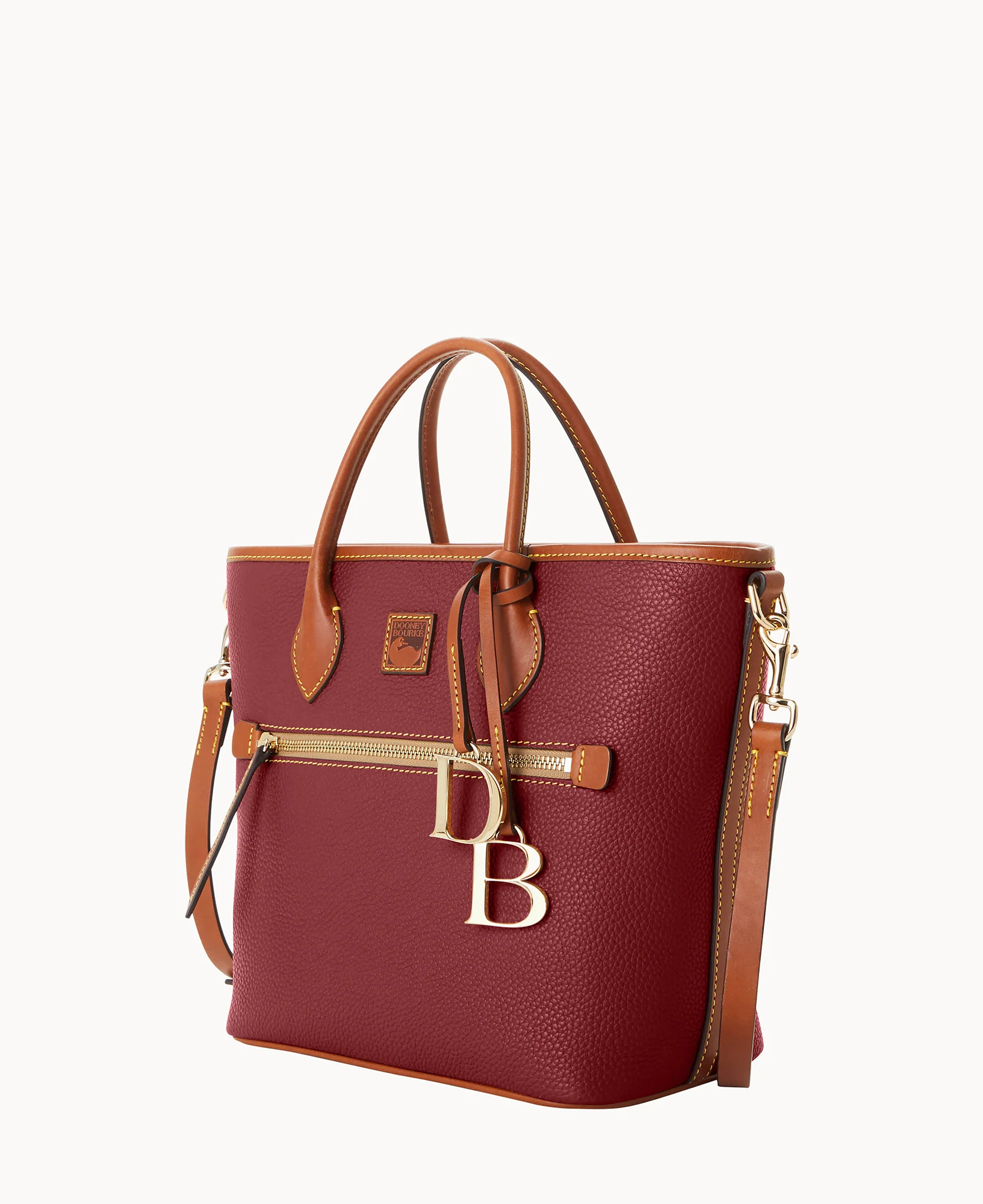 Pebble Grain Handle Tote - Image 26