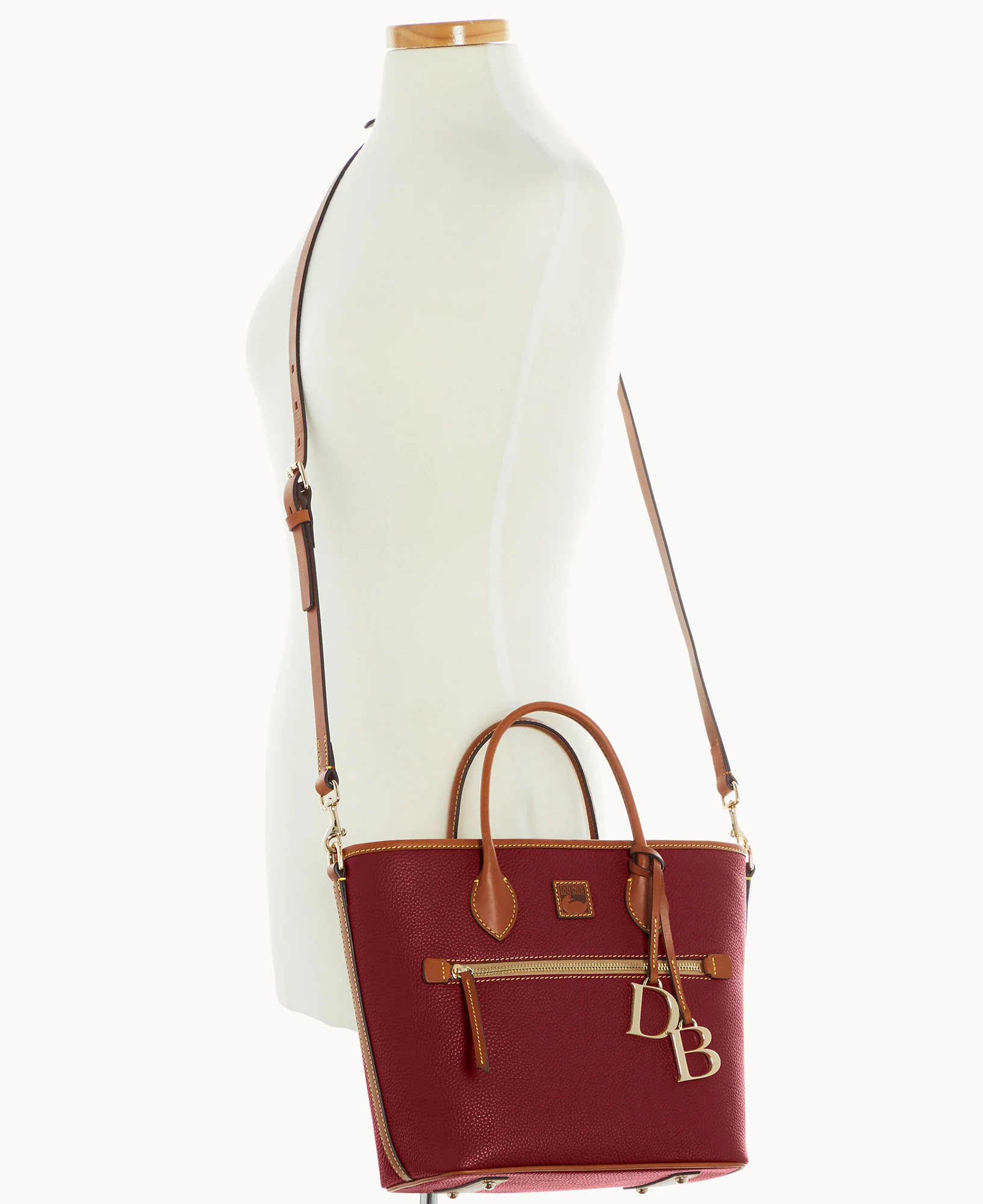 Pebble Grain Handle Tote - Image 28