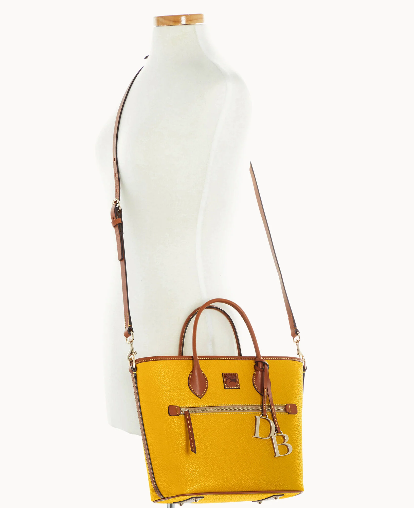 Pebble Grain Handle Tote - Image 32