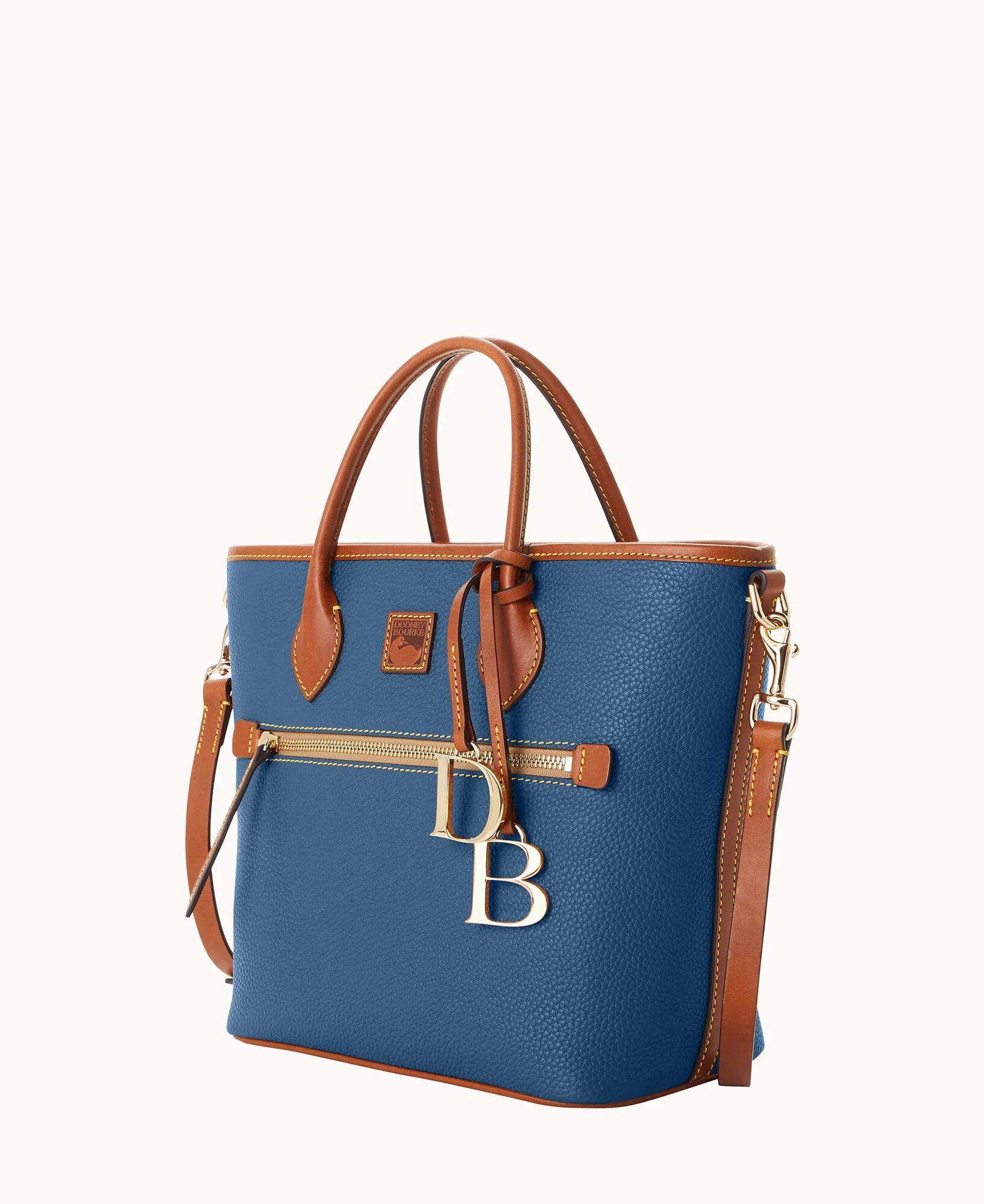 Pebble Grain Handle Tote - Image 34