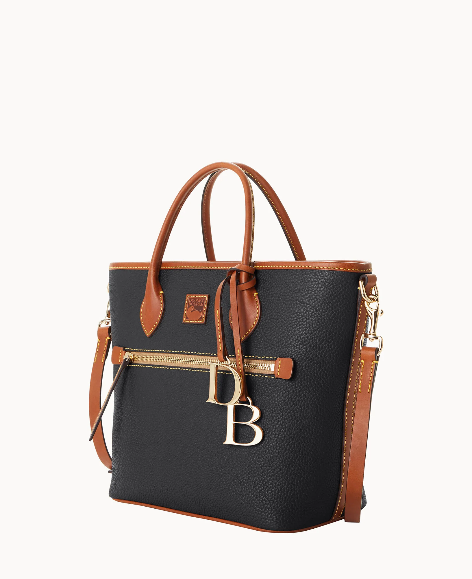 Pebble Grain Handle Tote - Image 6