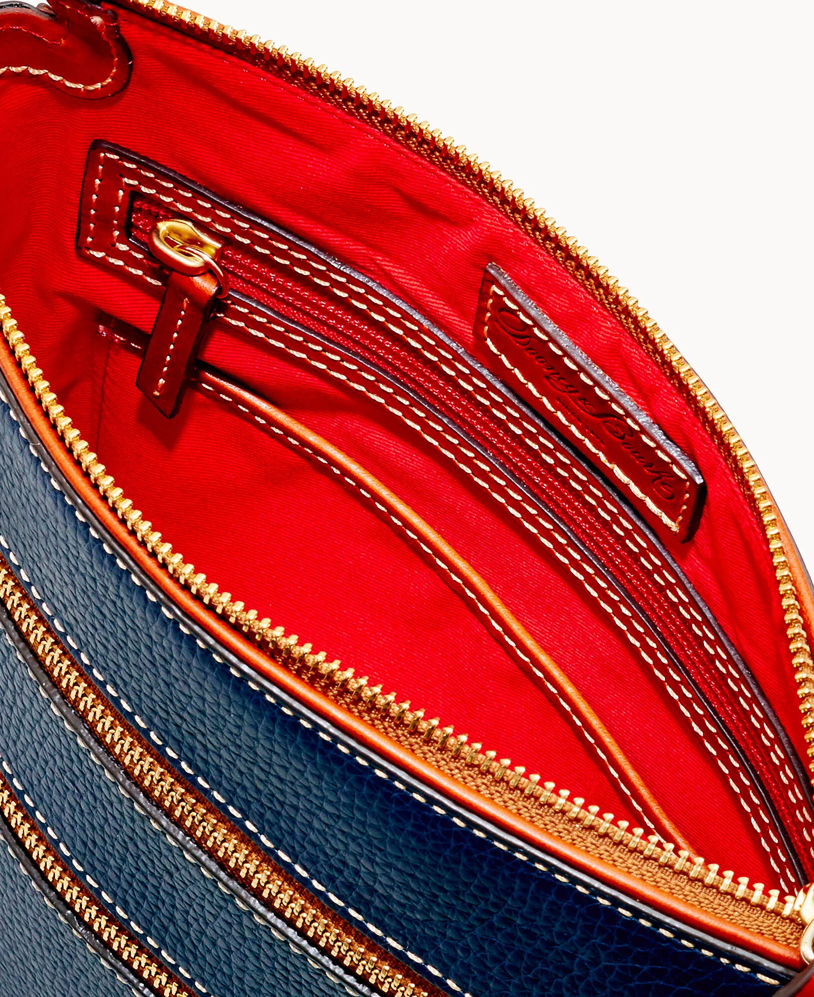 Pebble Grain Large Peyton Triple Zip - Image 21