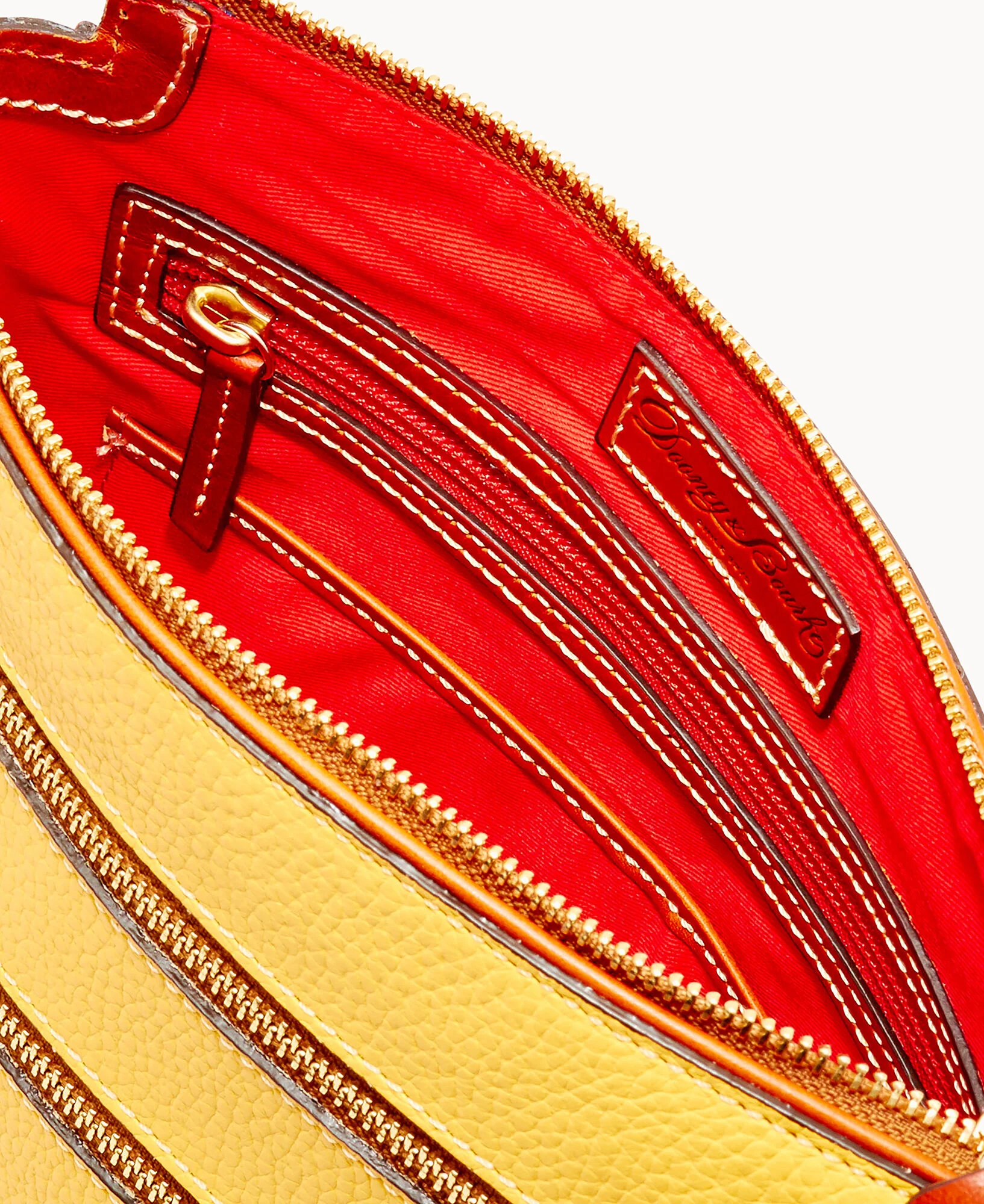 Pebble Grain Large Peyton Triple Zip - Image 32
