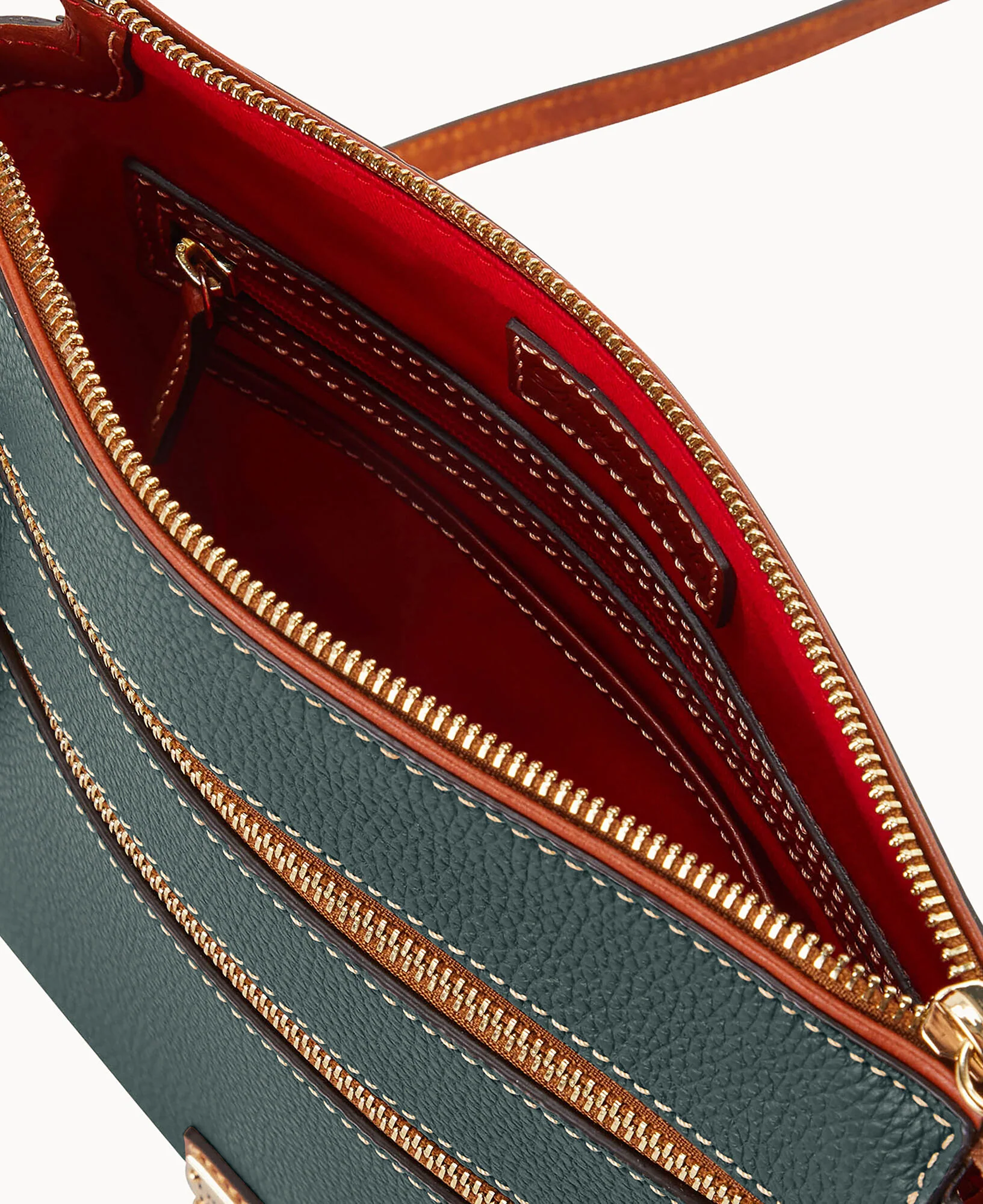 Pebble Grain Large Peyton Triple Zip - Image 41