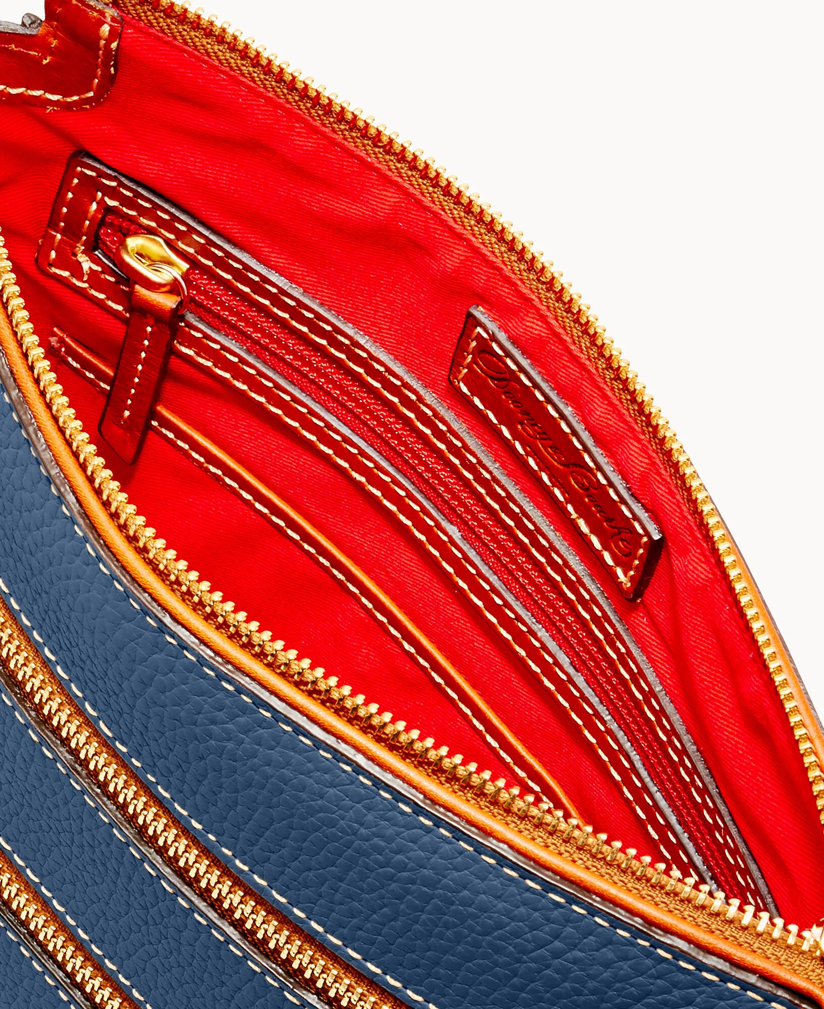 Pebble Grain Large Peyton Triple Zip - Image 45