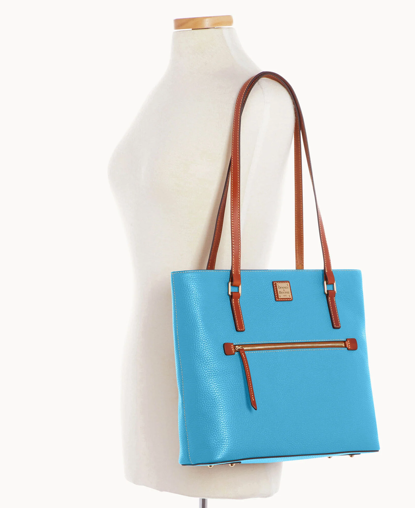Pebble Grain Large Shopper - Image 12