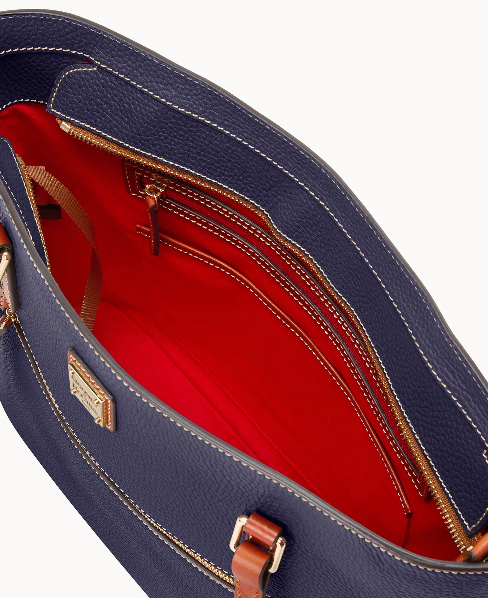 Pebble Grain Large Shopper - Image 15