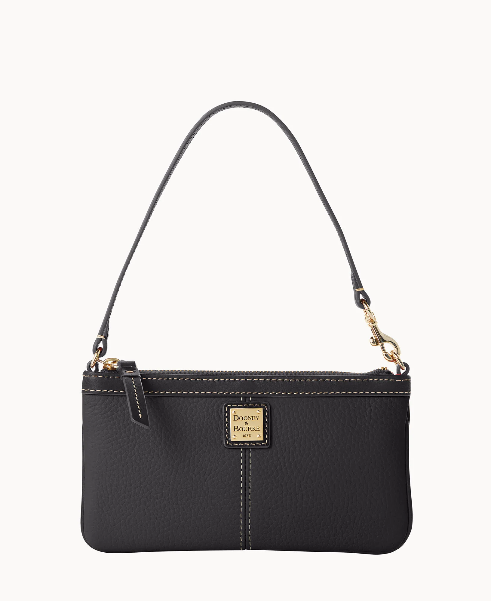 Pebble Grain Large Slim Wristlet - Image 10