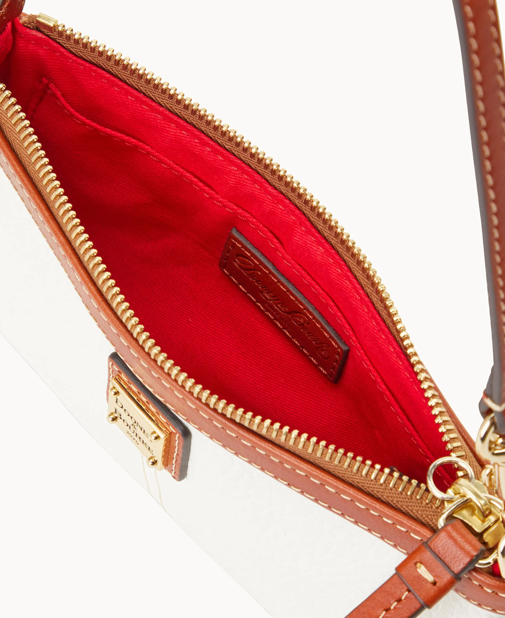 Pebble Grain Large Slim Wristlet - Image 15