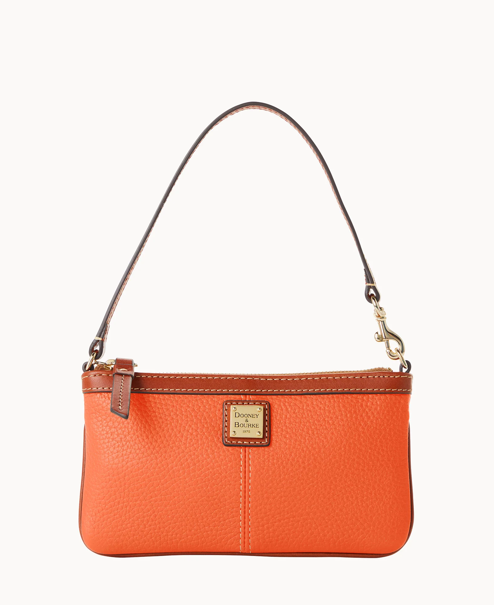 Pebble Grain Large Slim Wristlet - Image 22