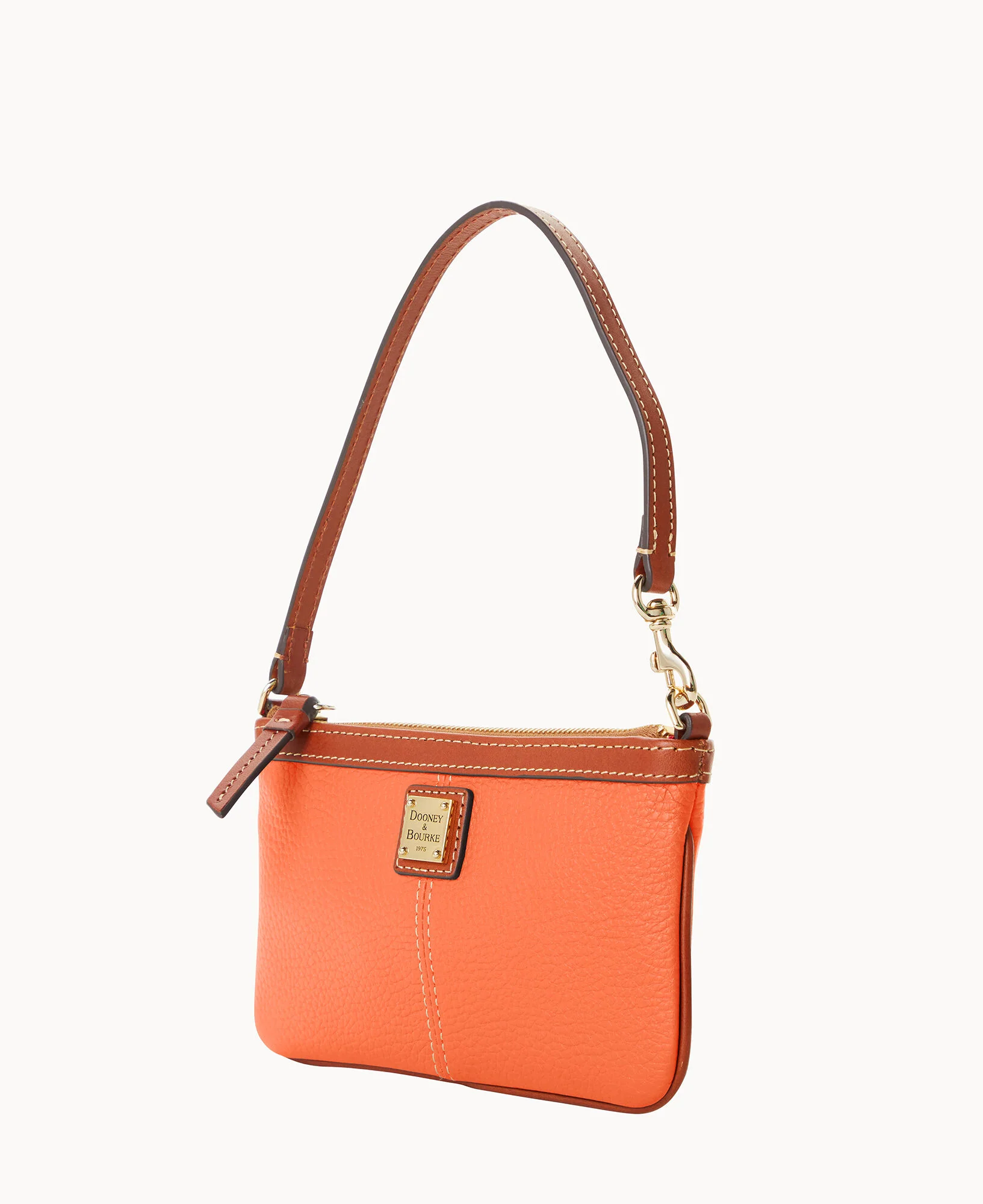 Pebble Grain Large Slim Wristlet - Image 23