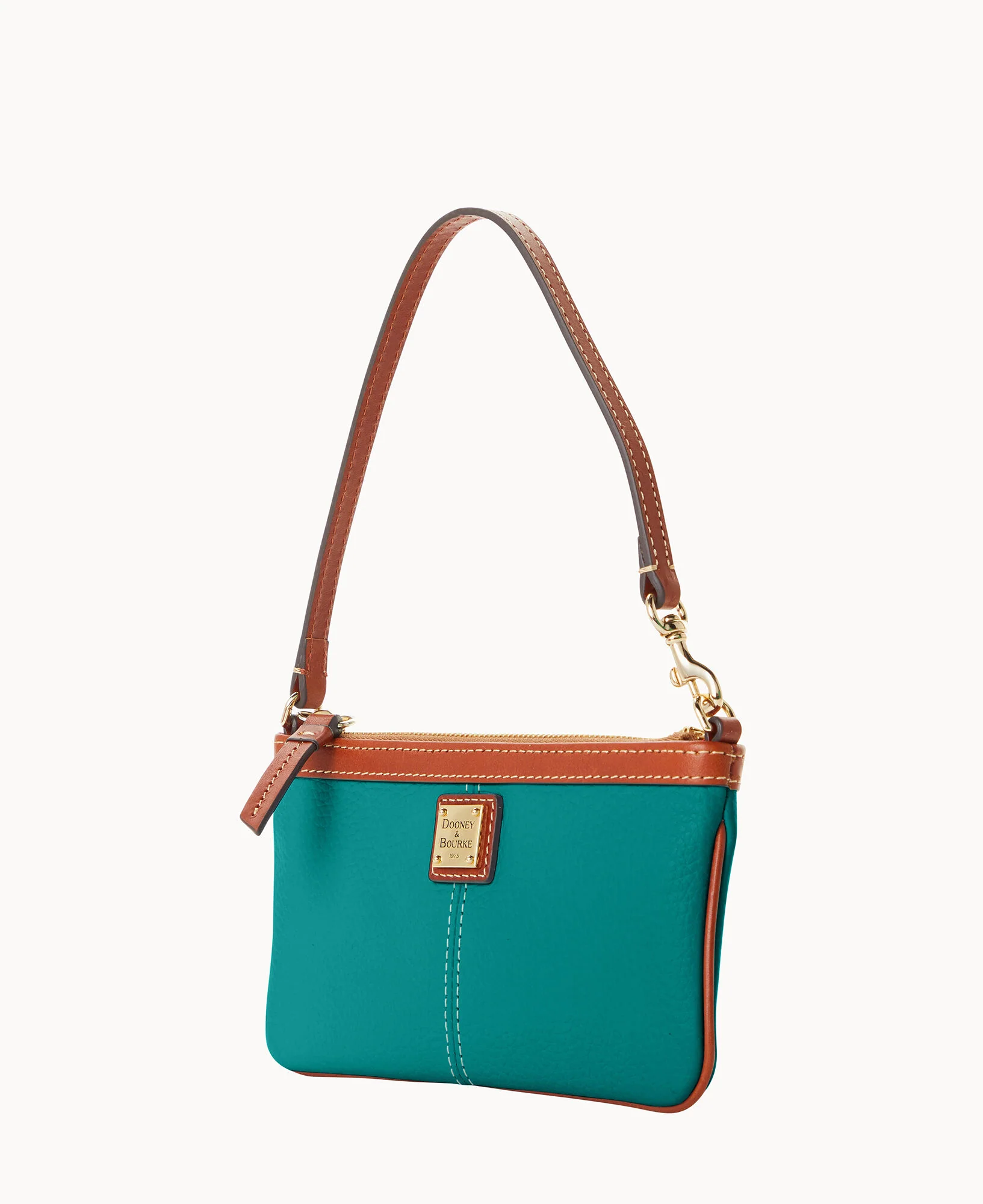 Pebble Grain Large Slim Wristlet - Image 26