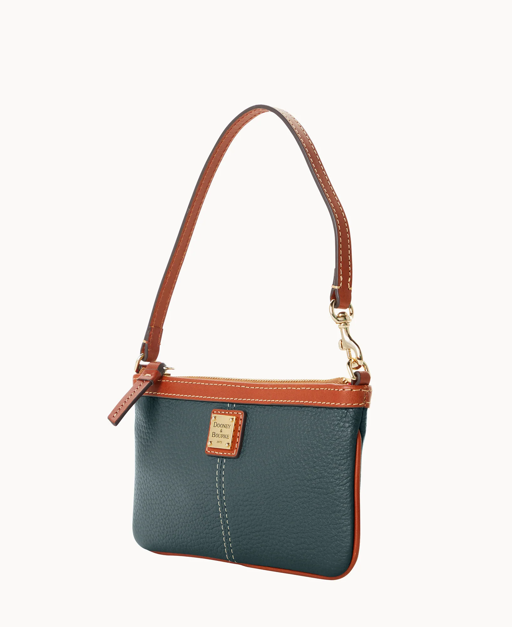 Pebble Grain Large Slim Wristlet - Image 29