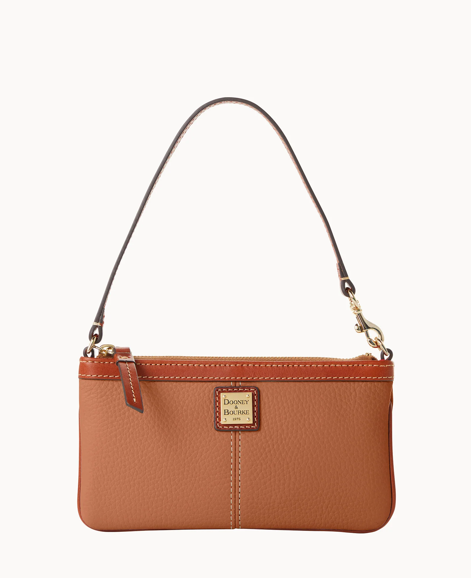 Pebble Grain Large Slim Wristlet - Image 4