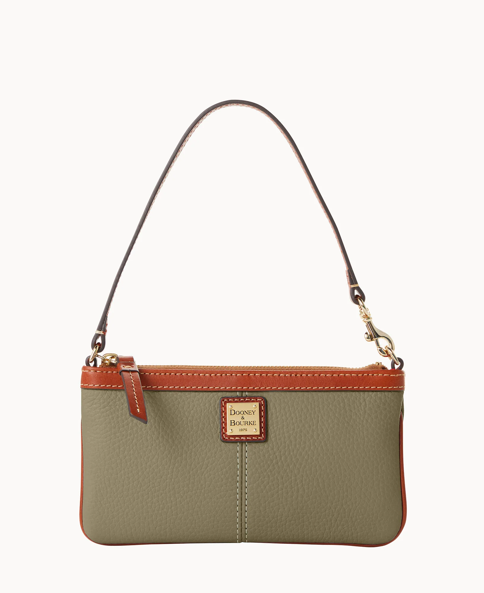 Pebble Grain Large Slim Wristlet - Image 43