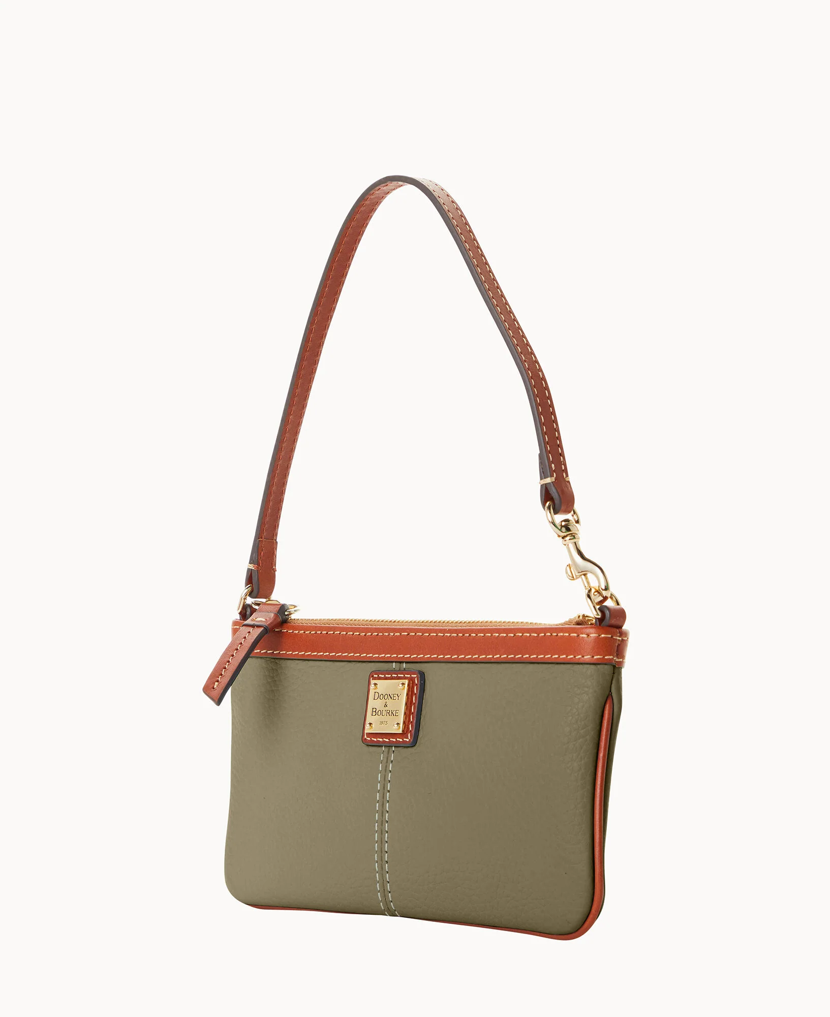 Pebble Grain Large Slim Wristlet - Image 44