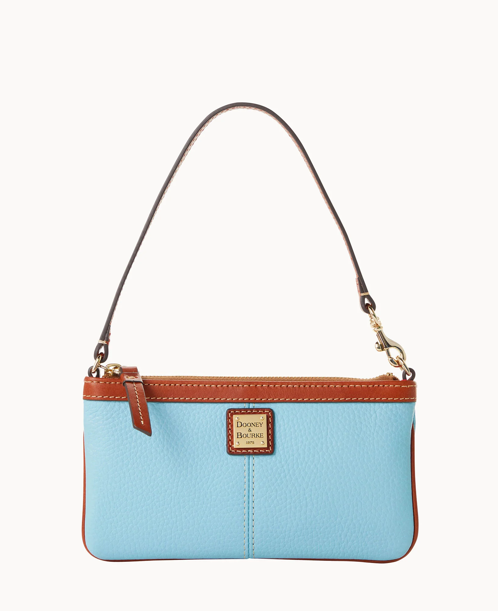 Pebble Grain Large Slim Wristlet - Image 46