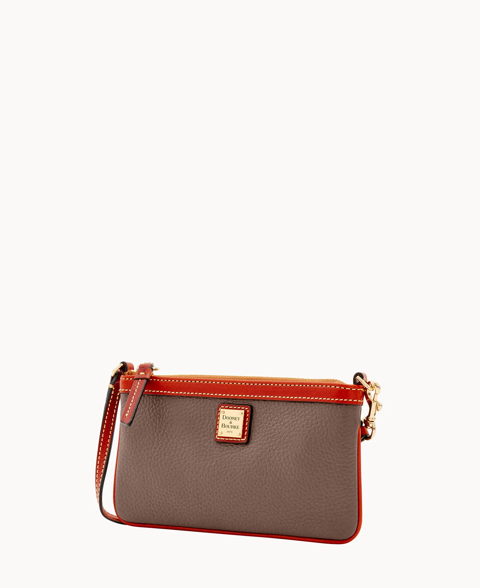 Pebble Grain Large Slim Wristlet - Image 22