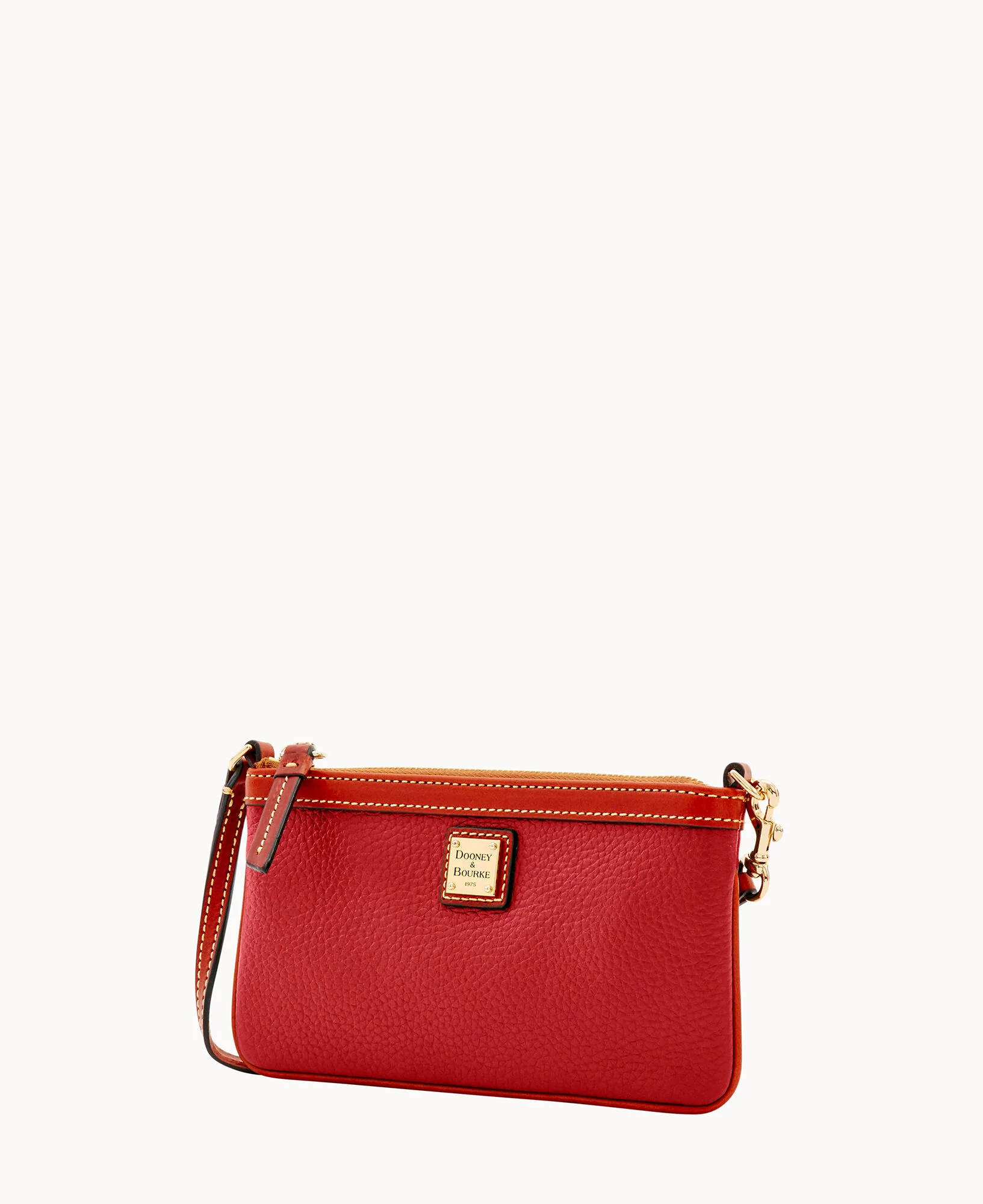 Pebble Grain Large Slim Wristlet - Image 25