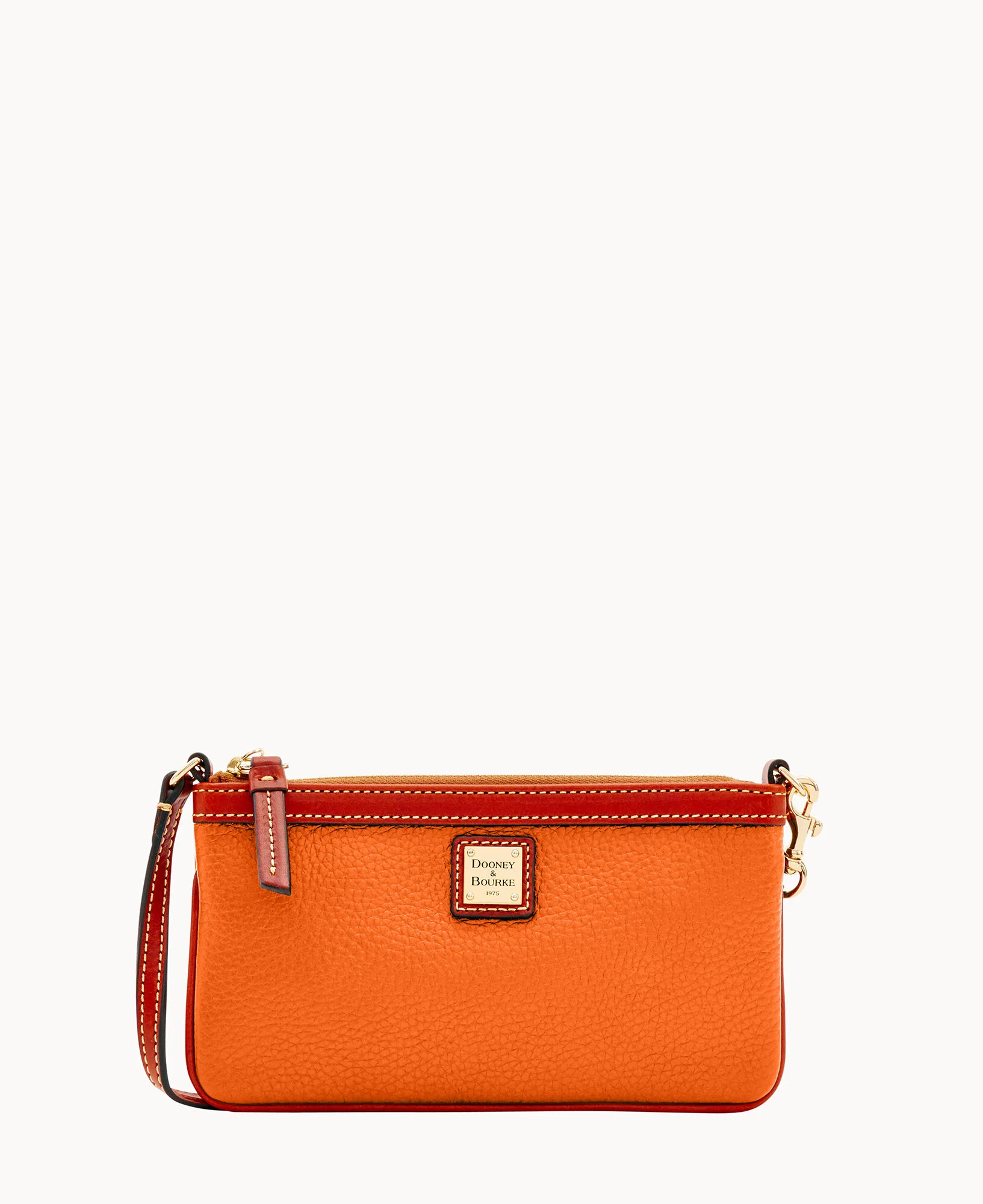 Pebble Grain Large Slim Wristlet - Image 33