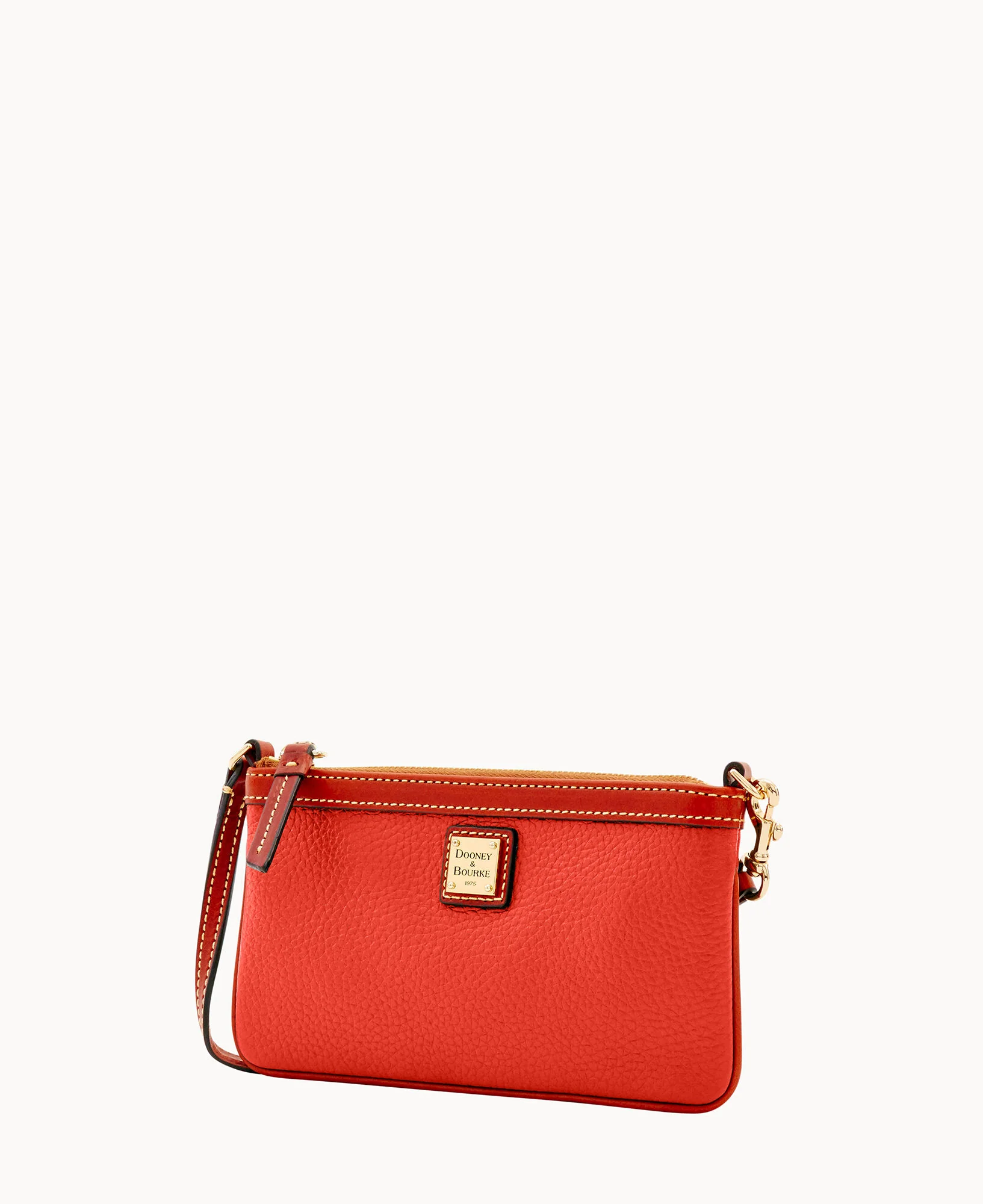 Pebble Grain Large Slim Wristlet - Image 37