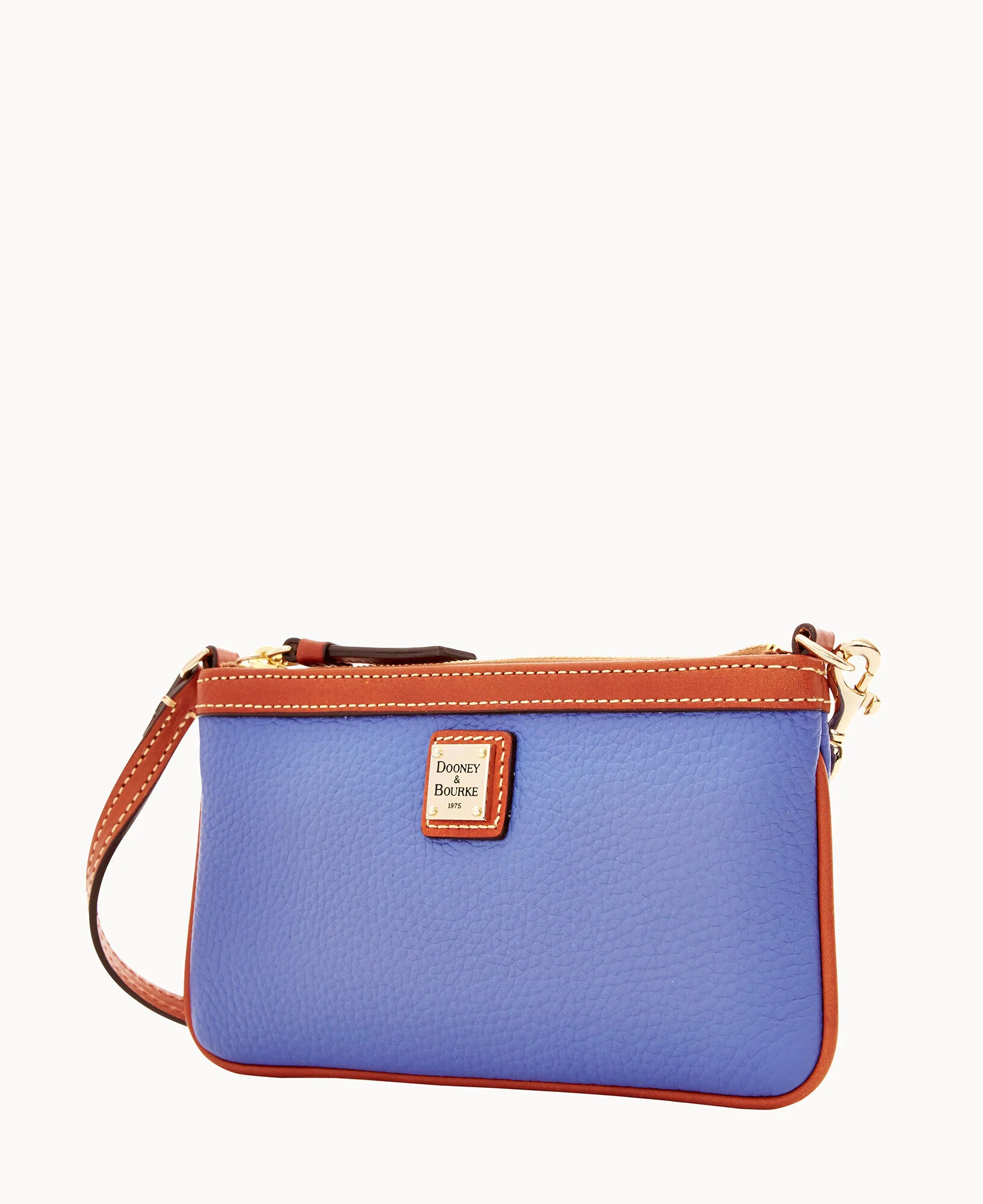 Pebble Grain Large Slim Wristlet - Image 41