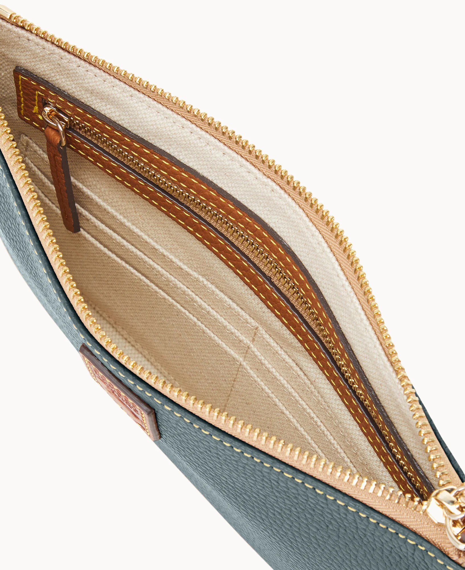 Pebble Grain Large Wristlet - Image 27