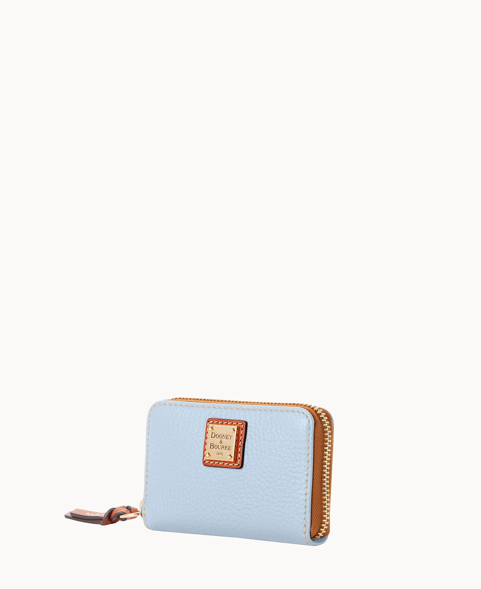 Pebble Grain Large Zip Around Credit Card Case - Image 29