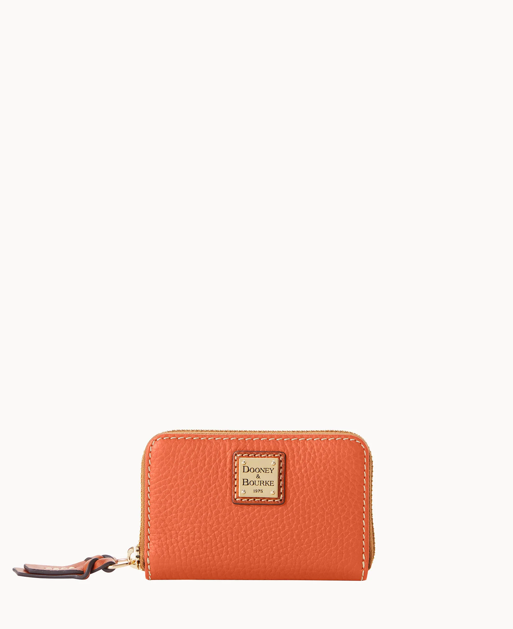 Pebble Grain Large Zip Around Credit Card Case - Image 31