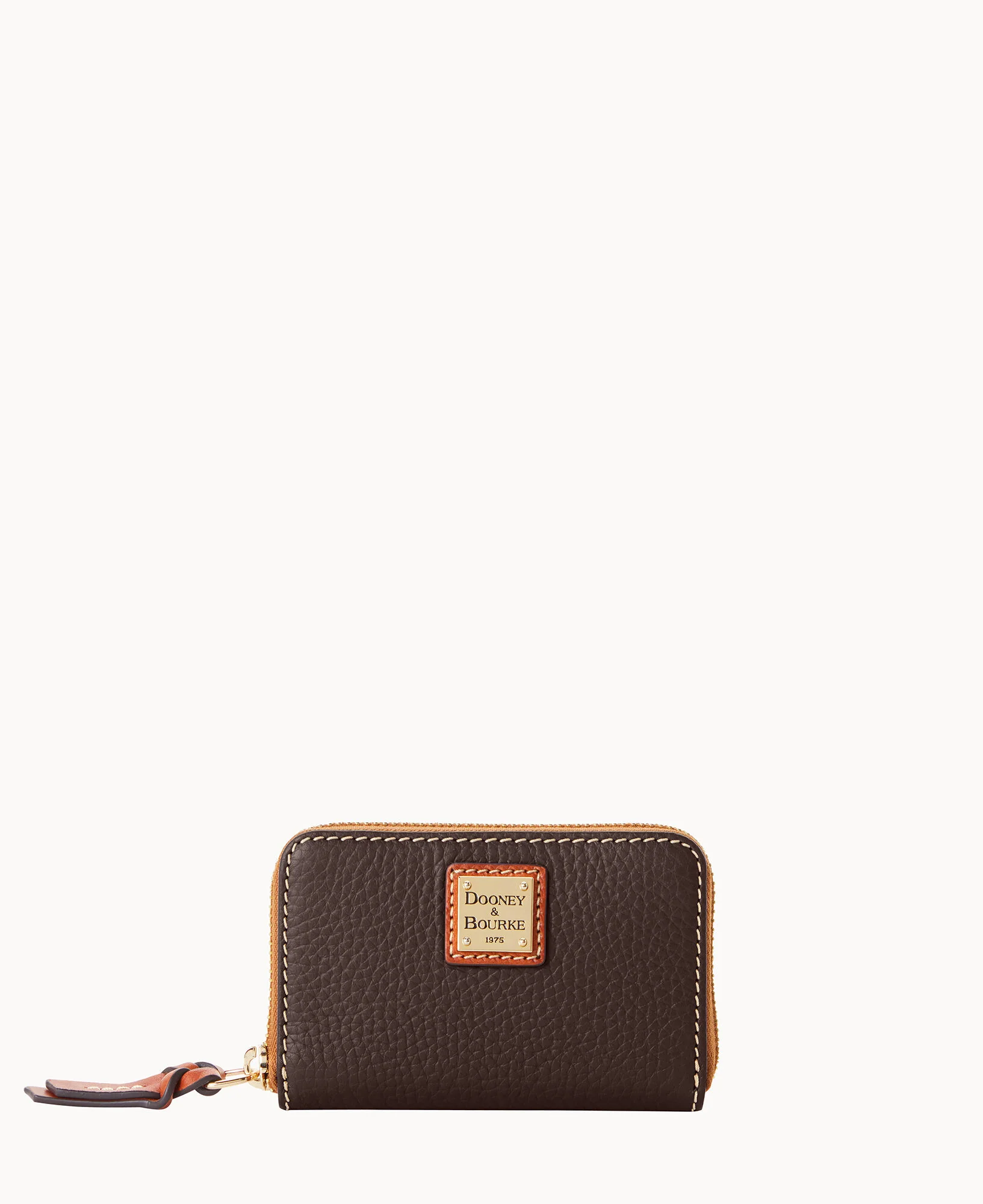 Pebble Grain Large Zip Around Credit Card Case - Image 37