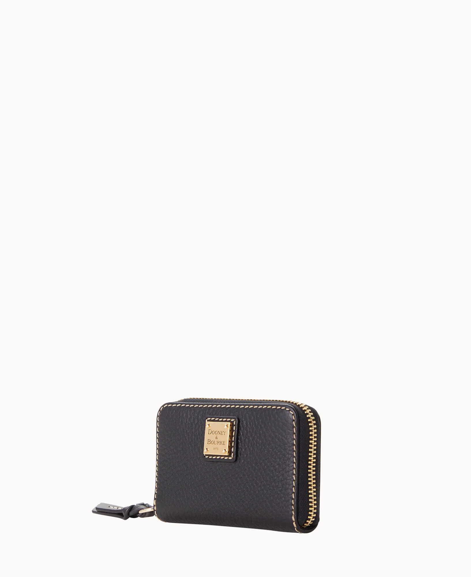 Pebble Grain Large Zip Around Credit Card Case - Image 41
